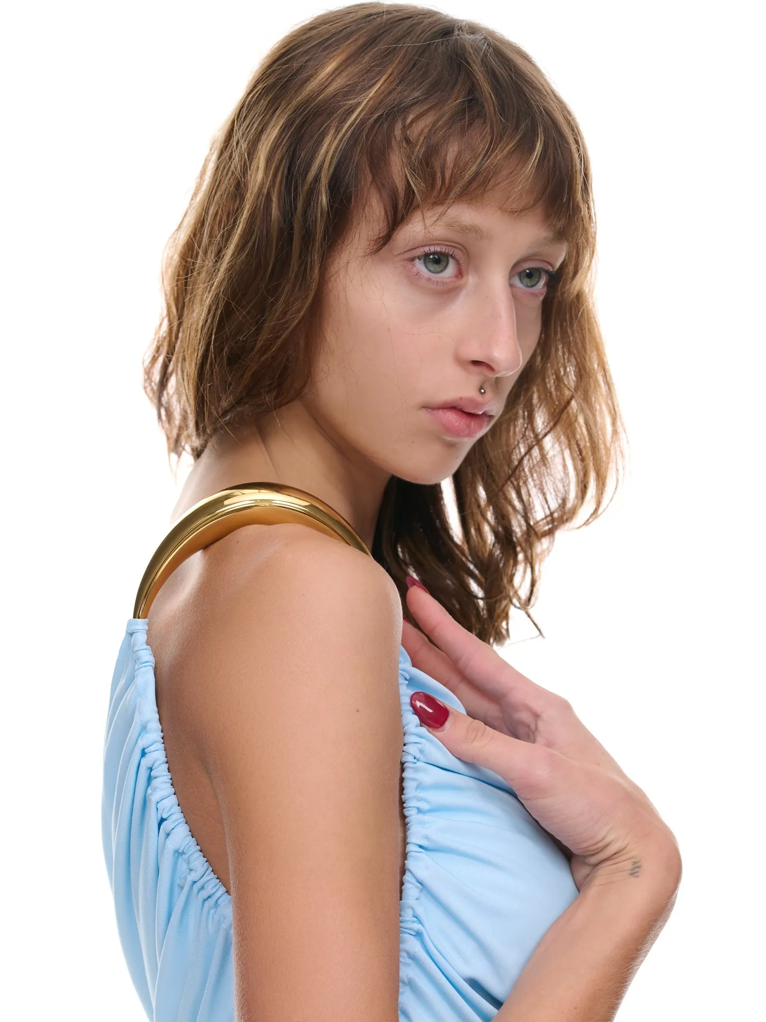 Jersey Dress (726535VKUQ0-4074-ATLANTICO) sold by lorenzo product image thumbnail 4