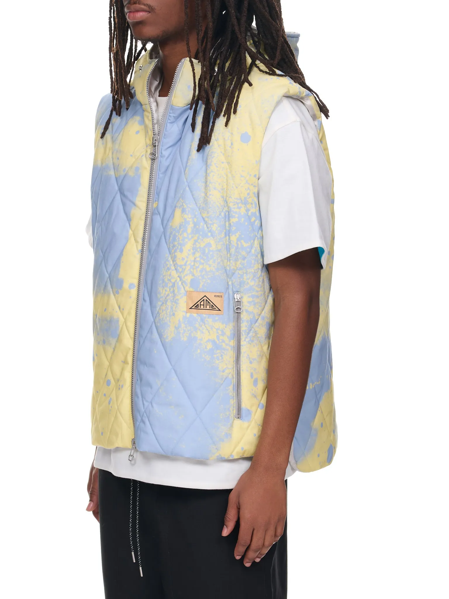 Creek Vest (23E28OAU17-745-LIGHT-YELLOW) sold by lorenzo product image thumbnail 2