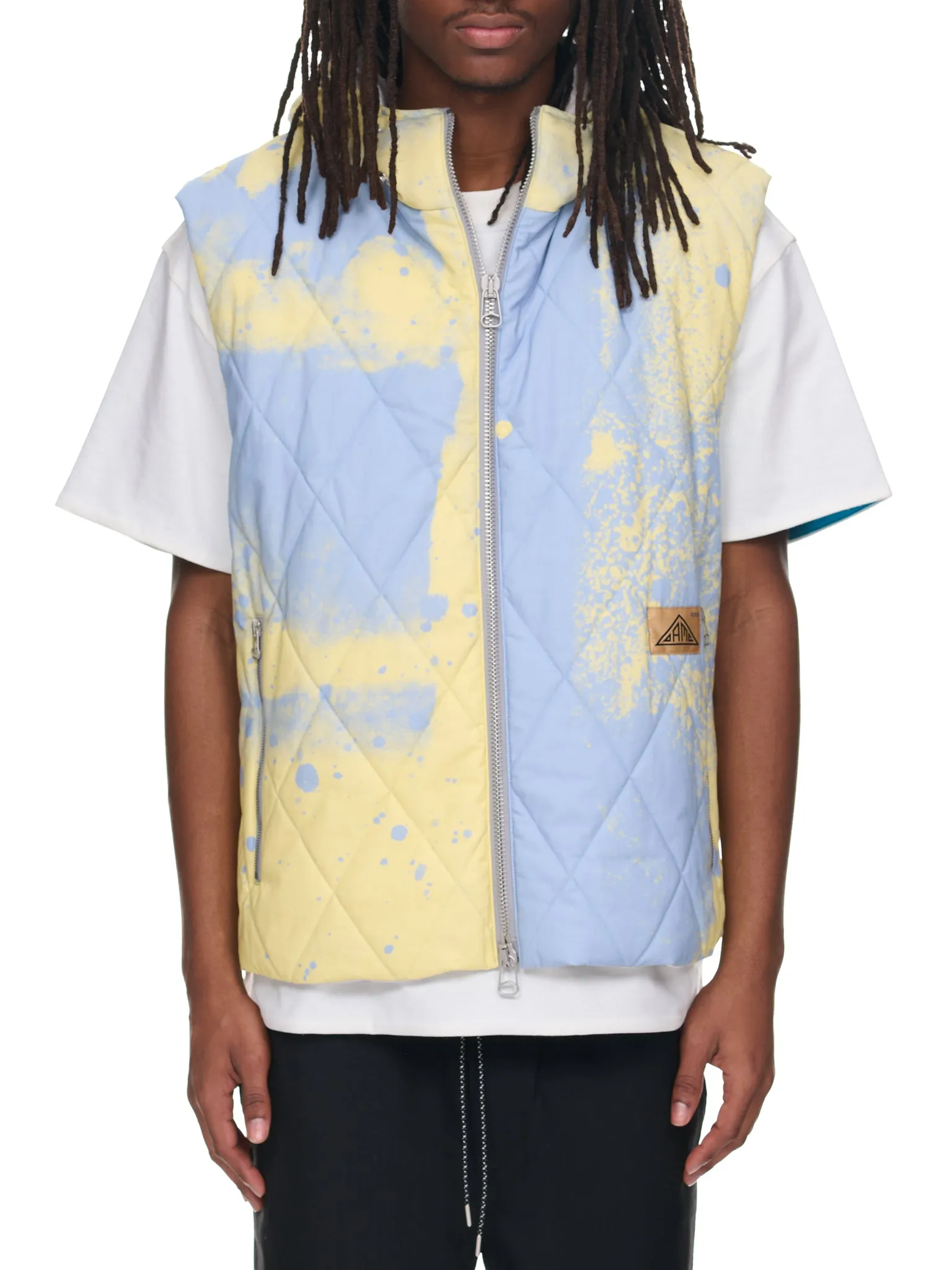 Creek Vest (23E28OAU17-745-LIGHT-YELLOW) sold by lorenzo