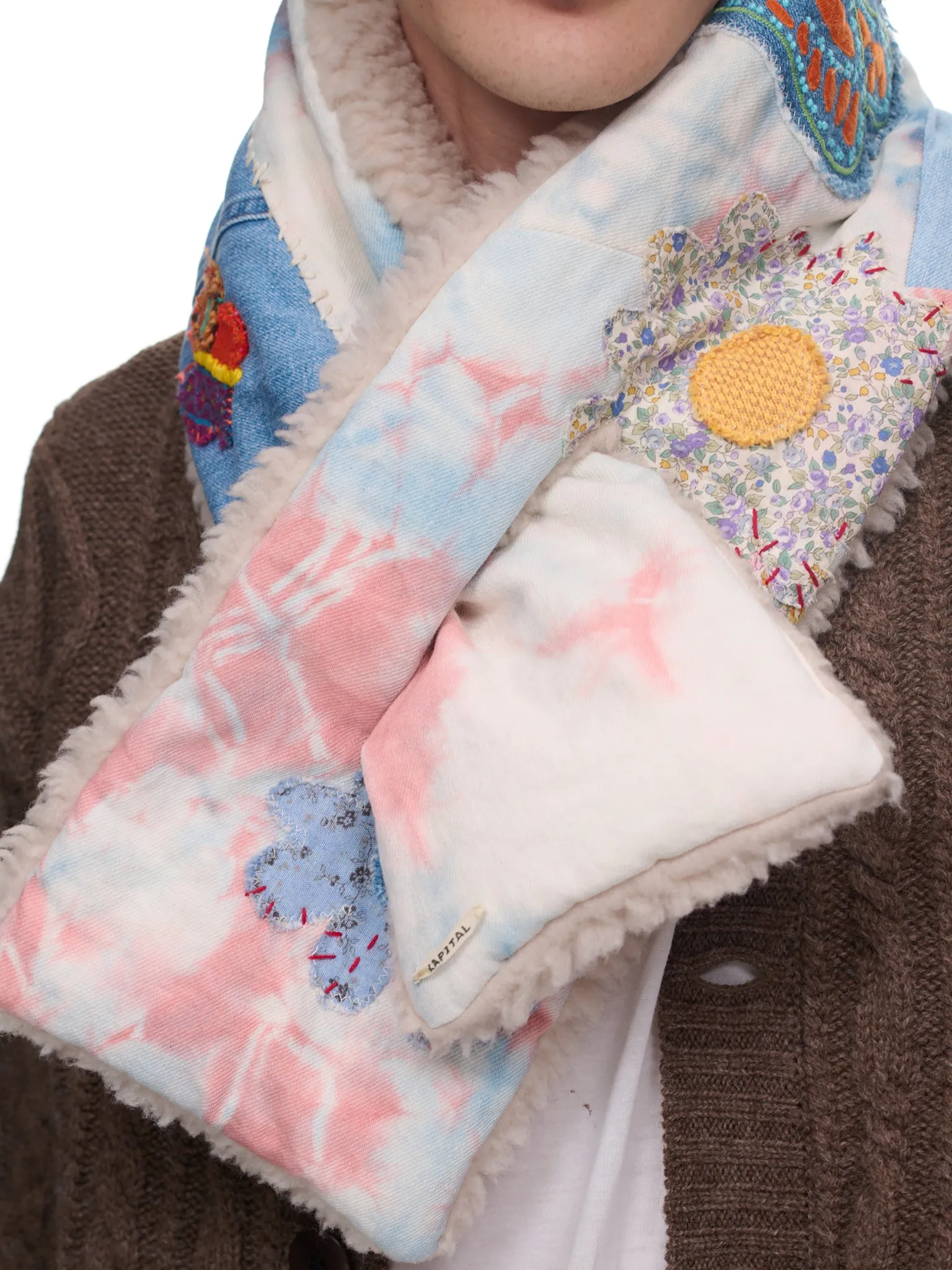 Country Kesa Scarf (K2211XG521-IPK-MULTI) sold by lorenzo product image thumbnail 5