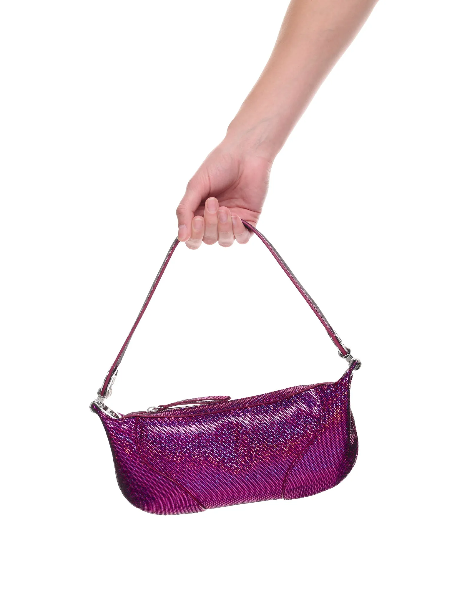 Mini Amira Metallic Bag (MINI-AMIRA-FUCHSIA) sold by lorenzo product image thumbnail 5
