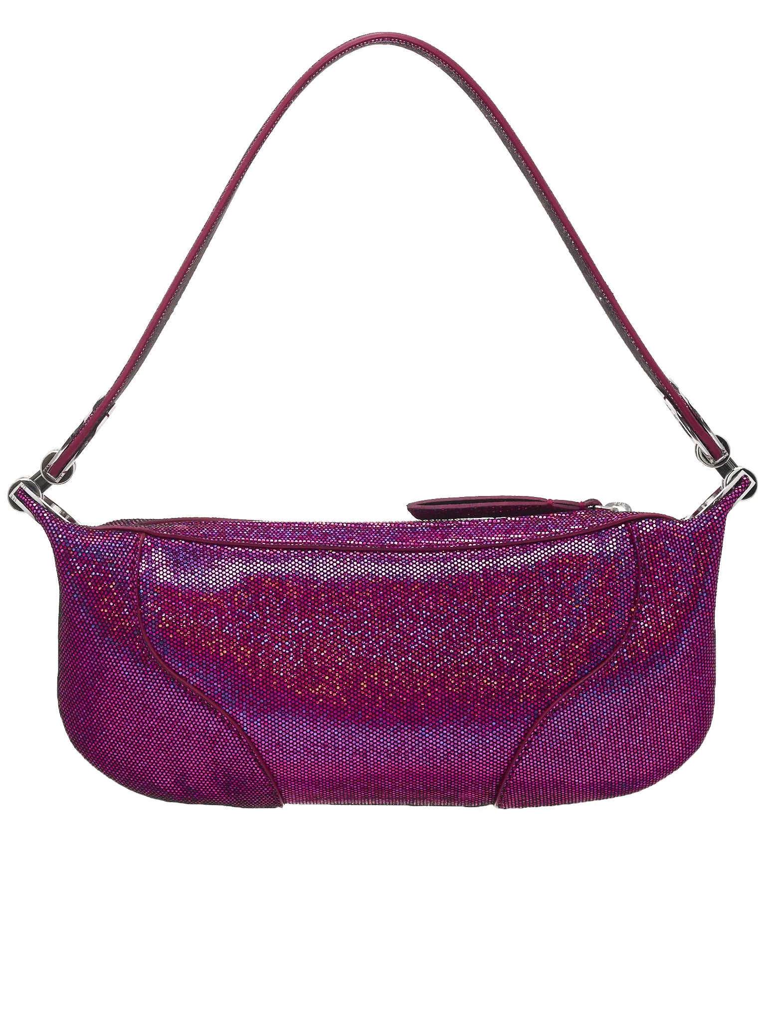 Mini Amira Metallic Bag (MINI-AMIRA-FUCHSIA) sold by lorenzo product image thumbnail 3