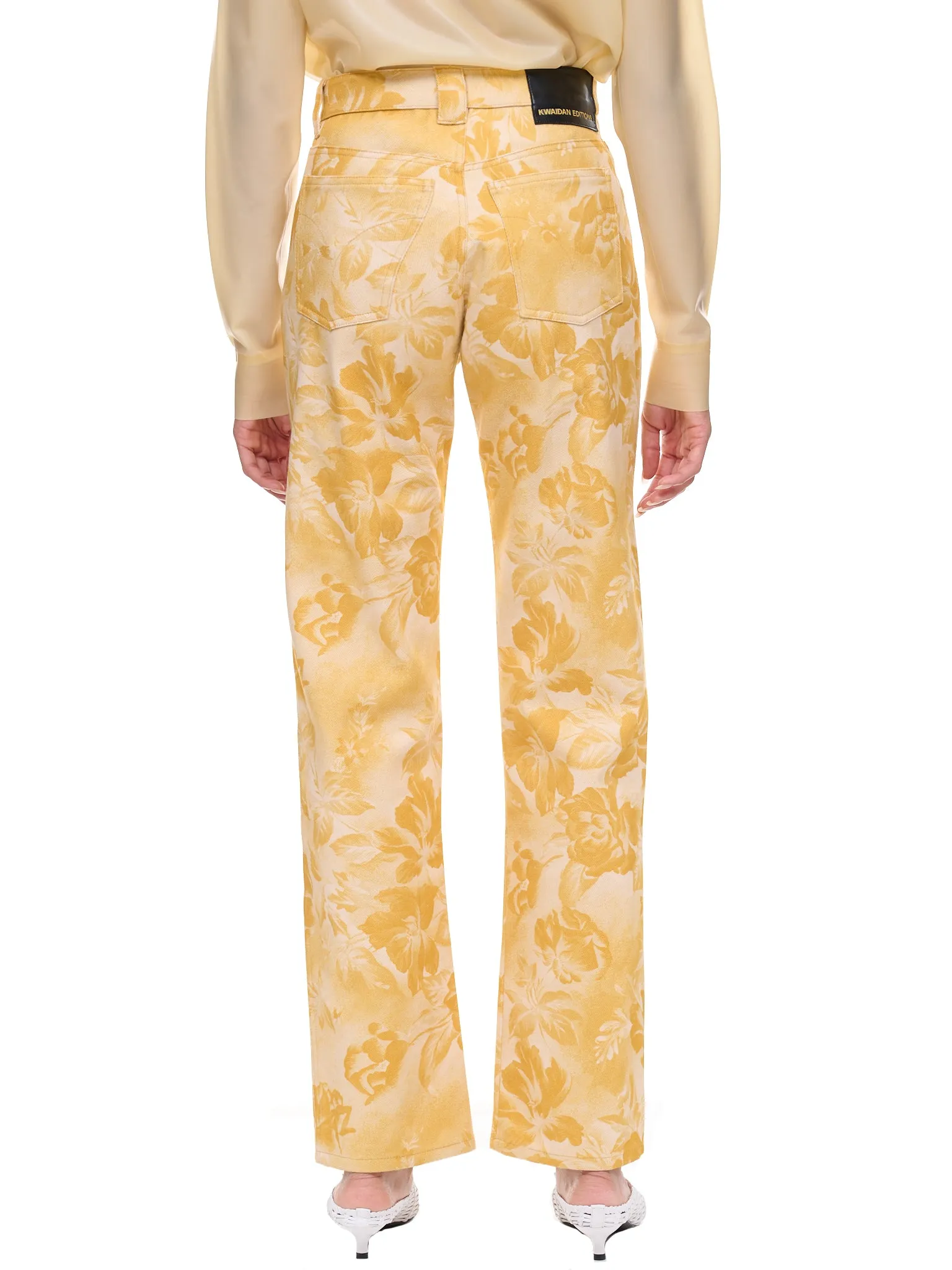 Straight Leg Jeans (WP090W-PD-INVERTED-CRIMSON-FLO) sold by lorenzo product image thumbnail 3