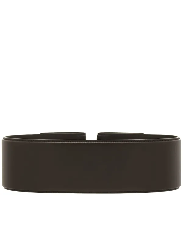 Leather Cuff Belt (716758VCP31-2113-BROWN) made by Bottega Veneta