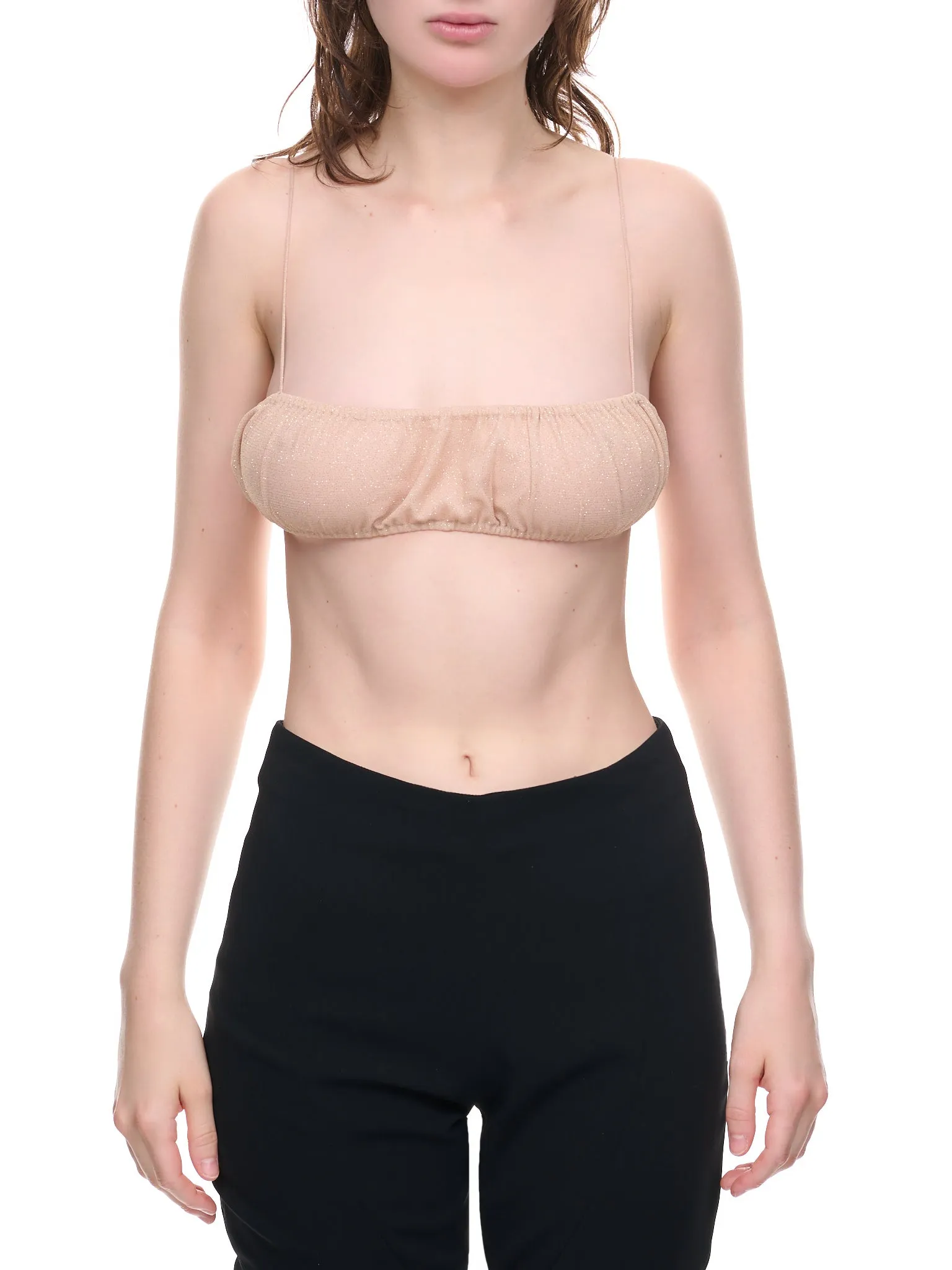 Glitter Bra Top (BR02-NUDE) sold by lorenzo