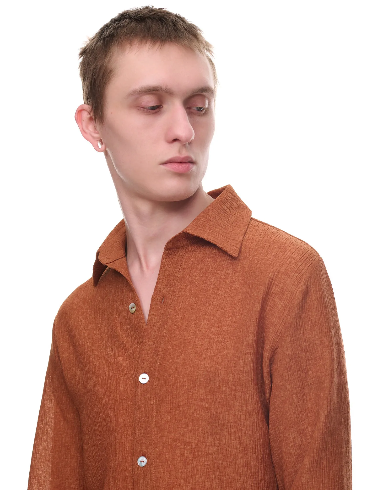 Mermaid Shirt (SH02-TERRACOTA) sold by lorenzo product image thumbnail 4