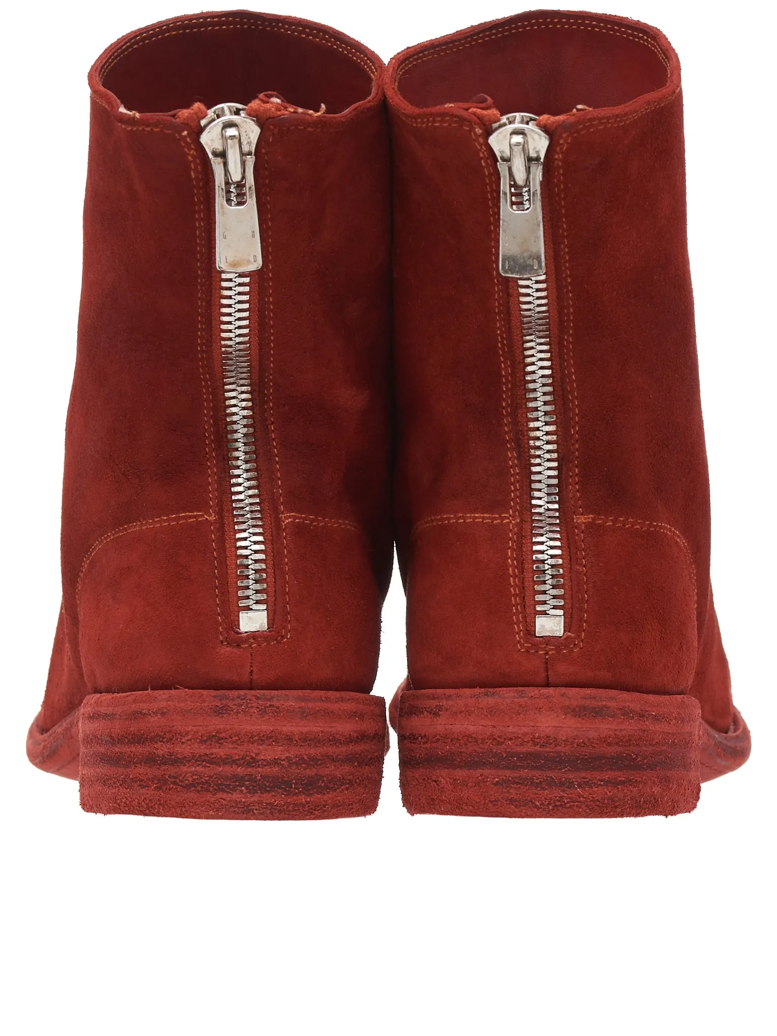 986 Horse Leather Zip Boots (986-HORSE-REVERSE-1006T-RED) sold by lorenzo product image thumbnail 4