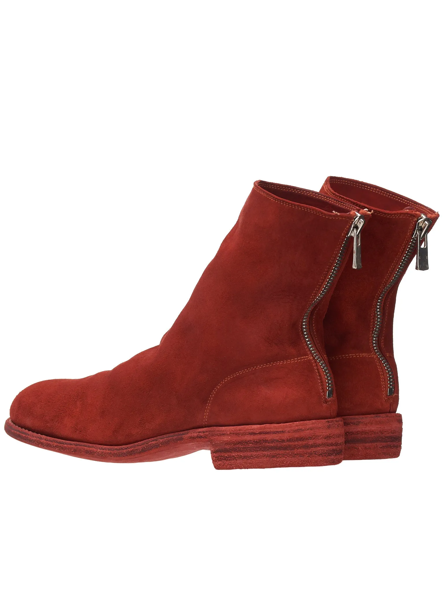 986 Horse Leather Zip Boots (986-HORSE-REVERSE-1006T-RED) sold by lorenzo product image thumbnail 5