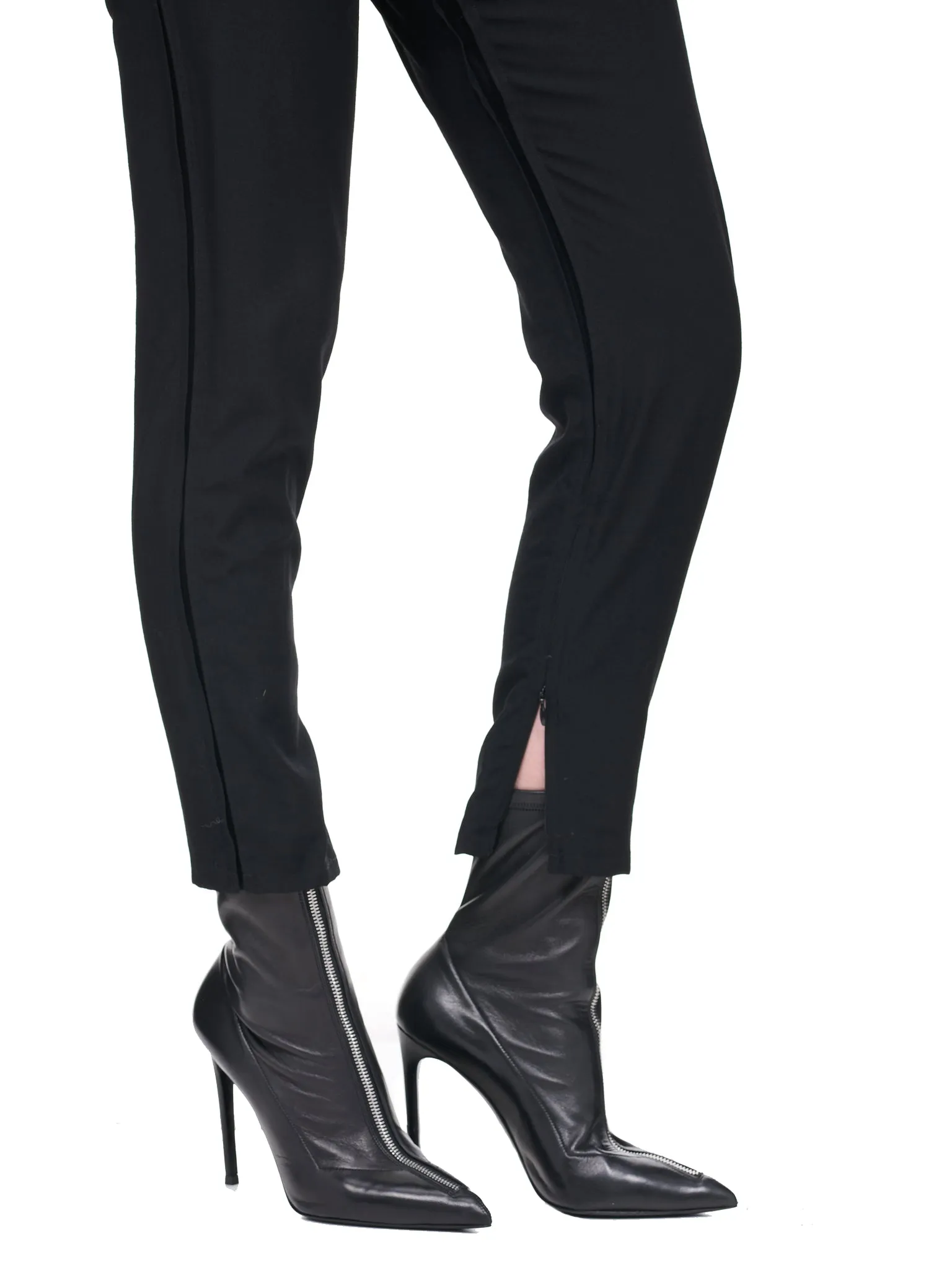 Lace-Up Trousers (FE-P10-100-1-BLACK) sold by lorenzo product image thumbnail 5