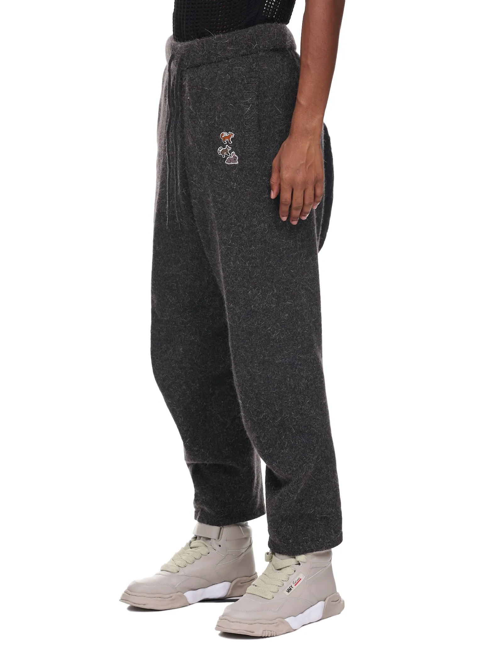 Tail Knit Pants (44KN84-BLACK) sold by lorenzo product image thumbnail 2