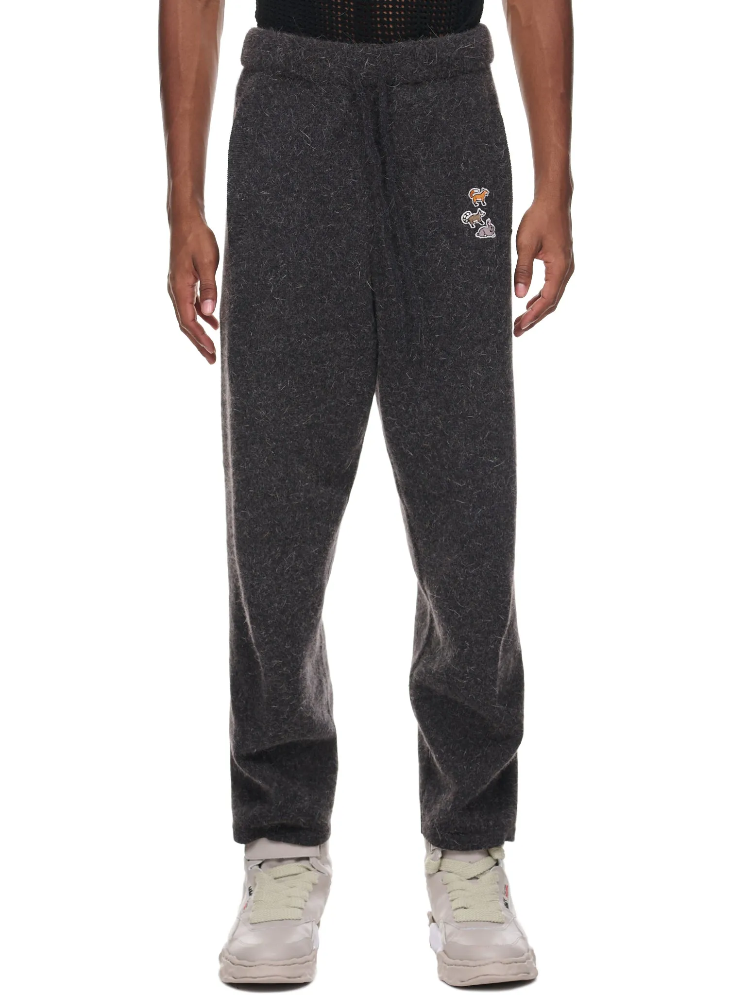 Tail Knit Pants (44KN84-BLACK) sold by lorenzo