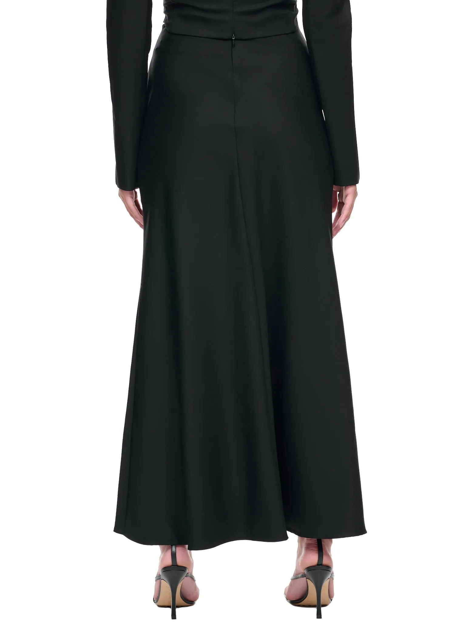 Cut-Out Brass Skirt (F22SK16-BLACK) sold by lorenzo product image thumbnail 3