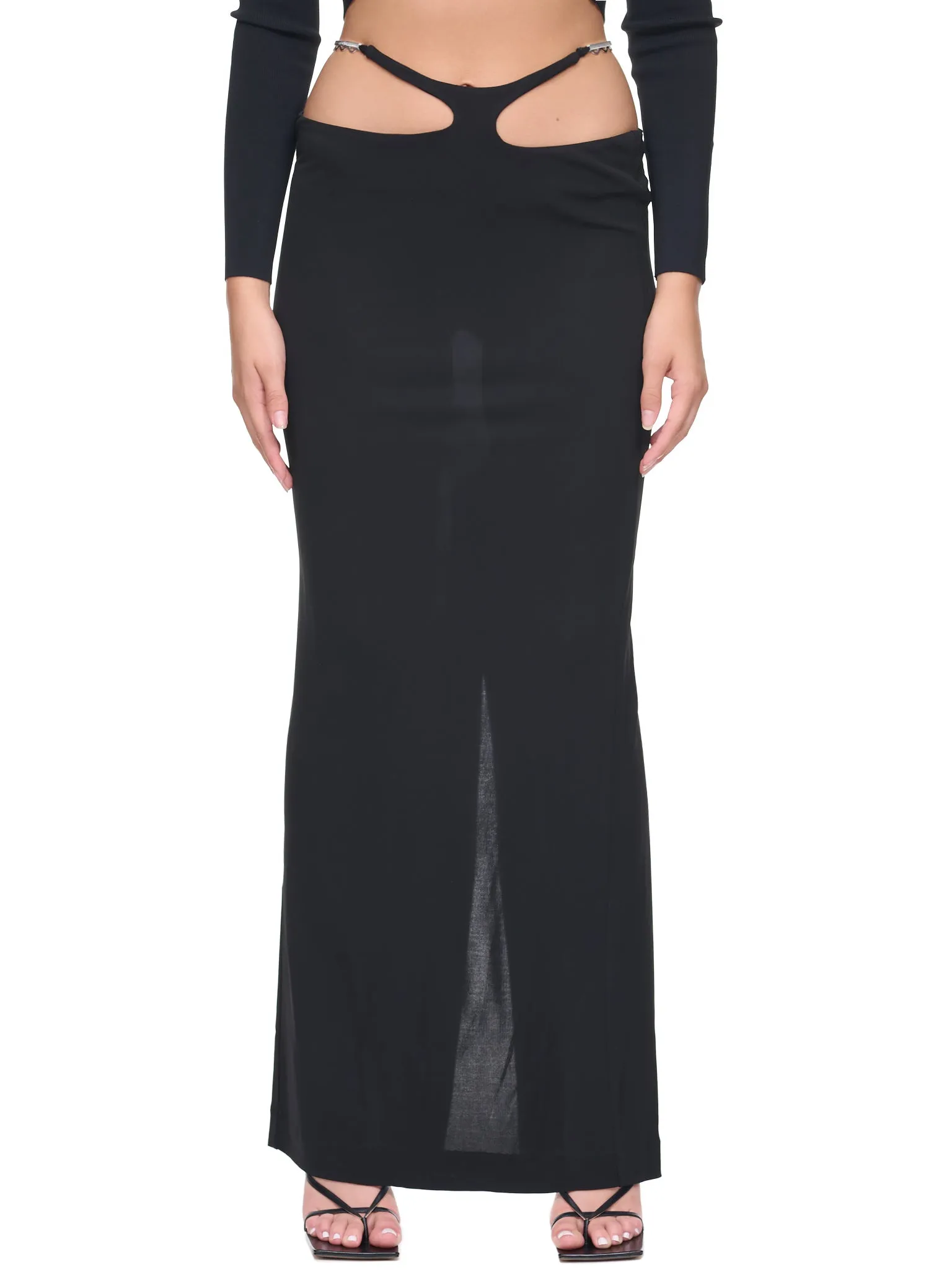 Double Sculpted Skirt (F22K45-BLACK) sold by lorenzo