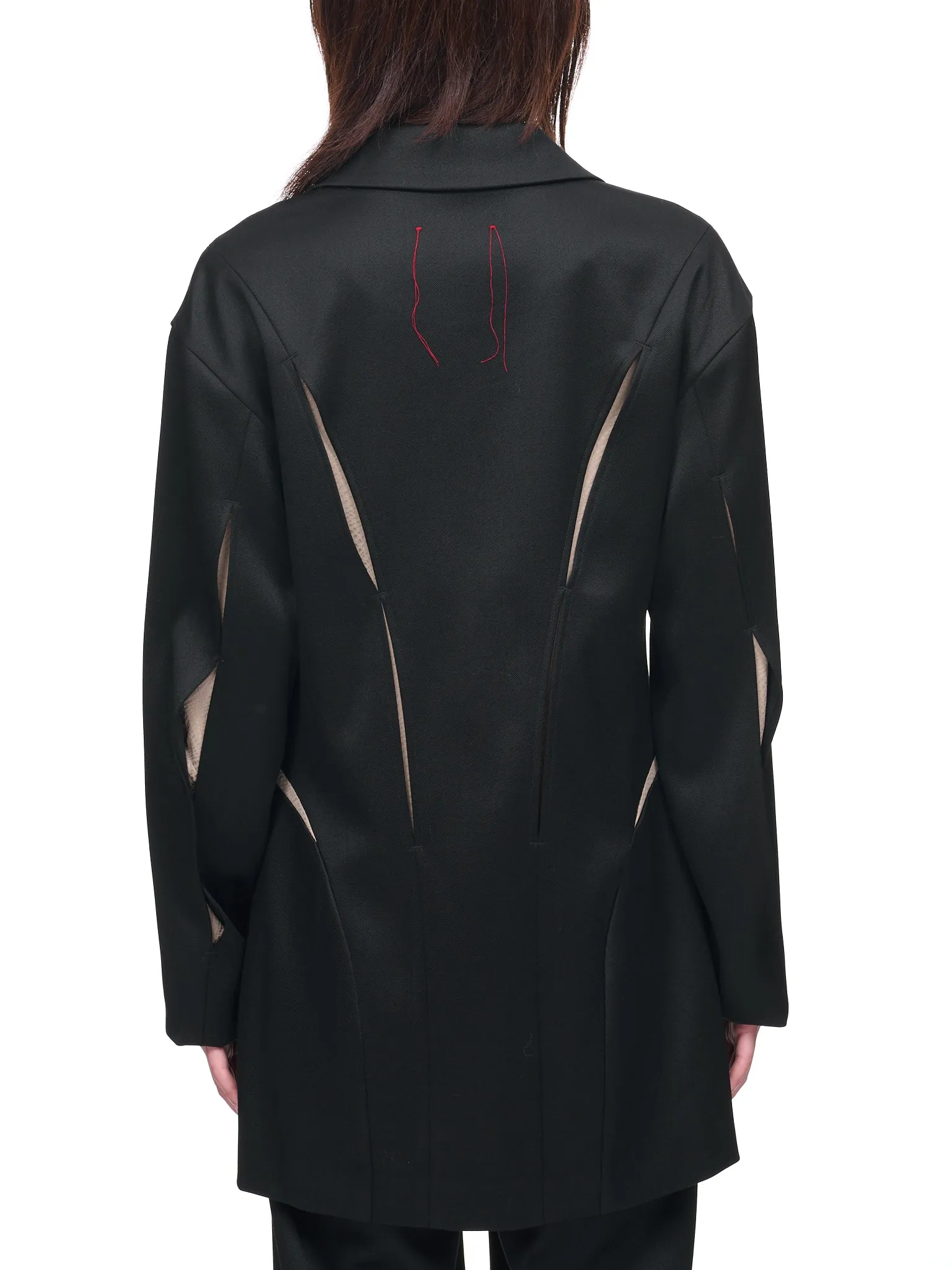 Wool Suit Jacket (WV07O-ONYX) sold by lorenzo product image thumbnail 4