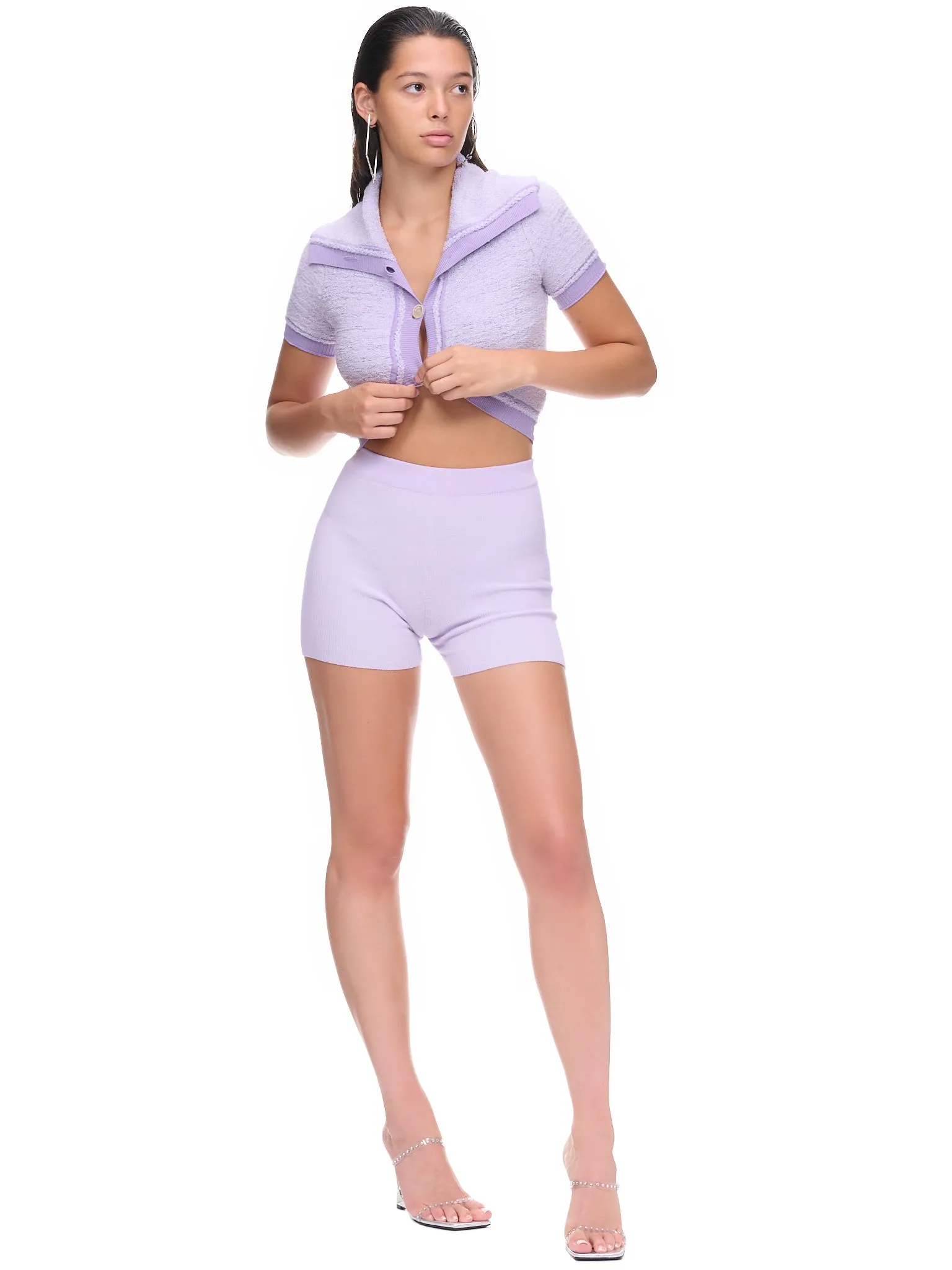 Le Short Arancia (213KN004-2060-PURPLE) sold by lorenzo product image thumbnail 4