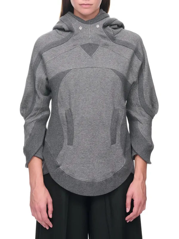 Layered Jacket (UA2B1805-T-CHARCOAL) sold by lorenzo