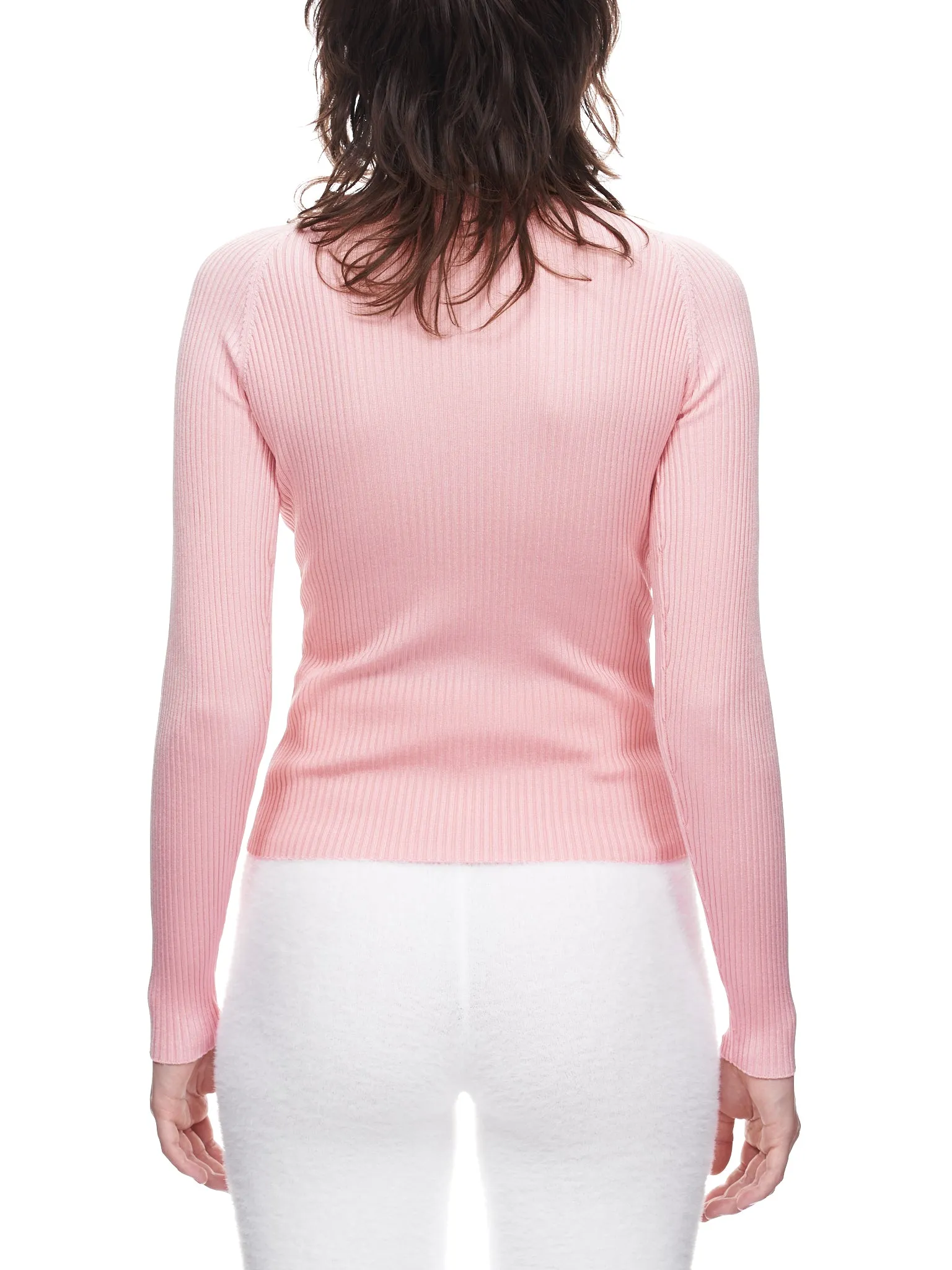 Twisted Cut-Out Knit Top (COPML38600-LIGHT-PINK) sold by lorenzo product image thumbnail 3