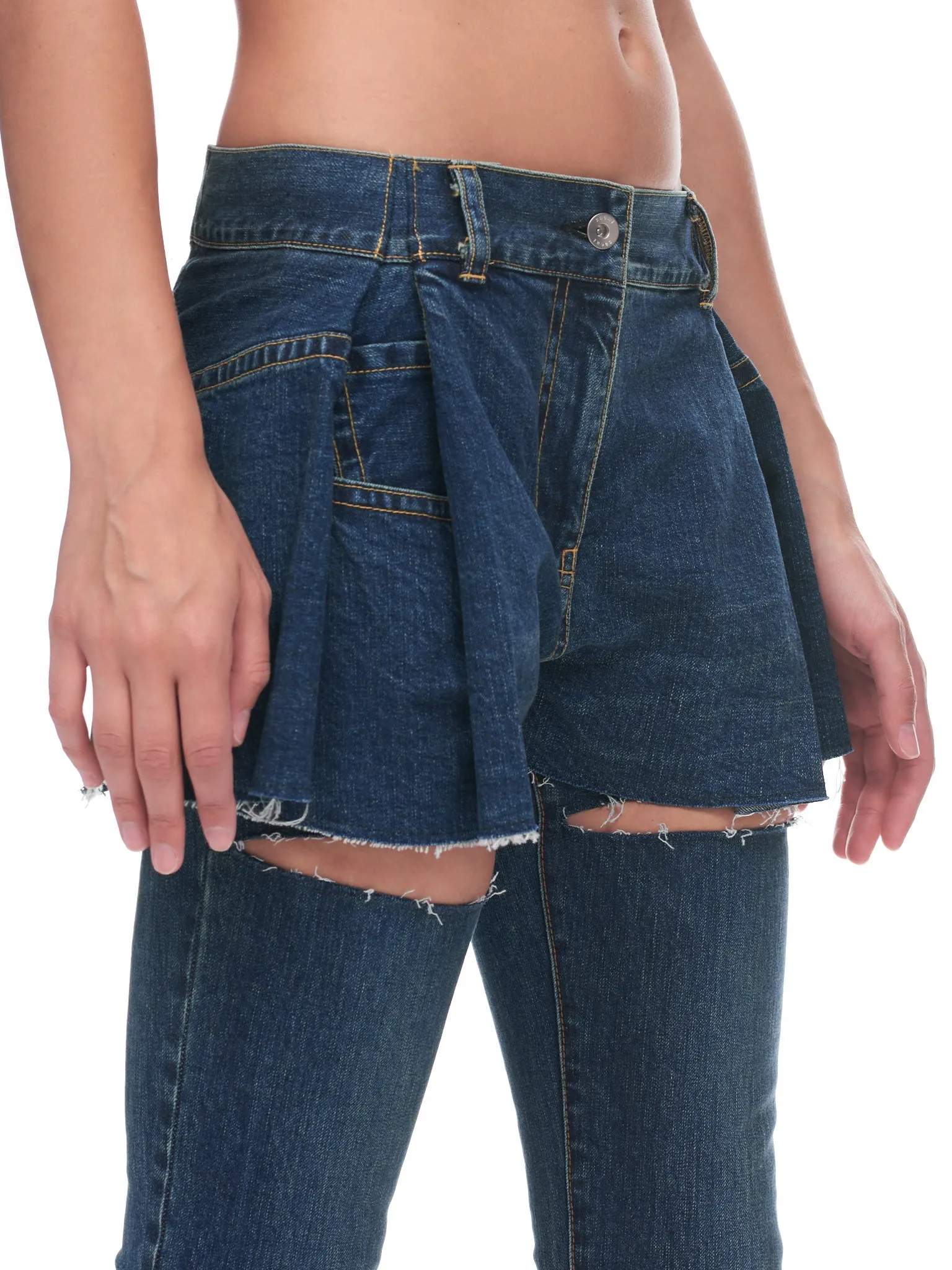 Denim Pants (22-06203-401-BLUE) sold by lorenzo product image thumbnail 4