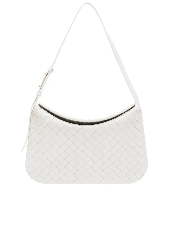 Flap Shoulder Bag (701046V1W91-9009-WHITE-GOLD) sold by lorenzo