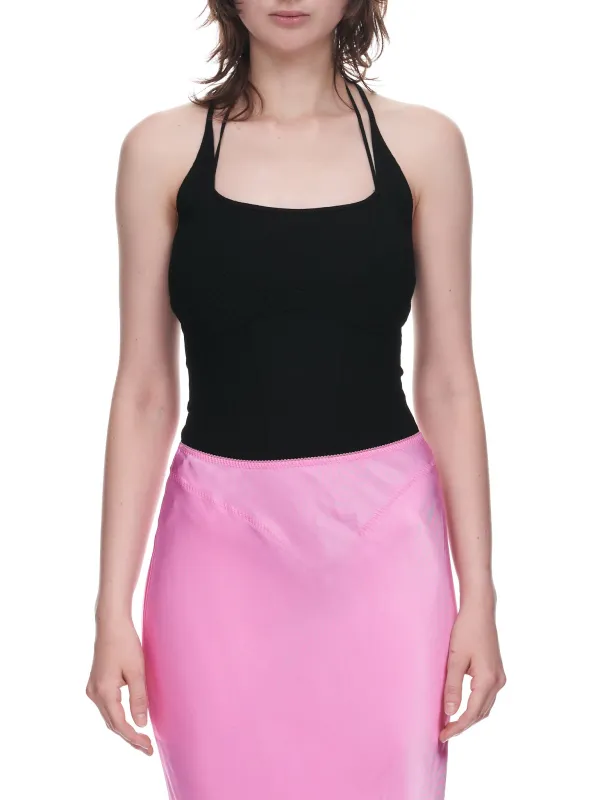 Brigitte Bodysuit (PF2218-BLACK) sold by lorenzo