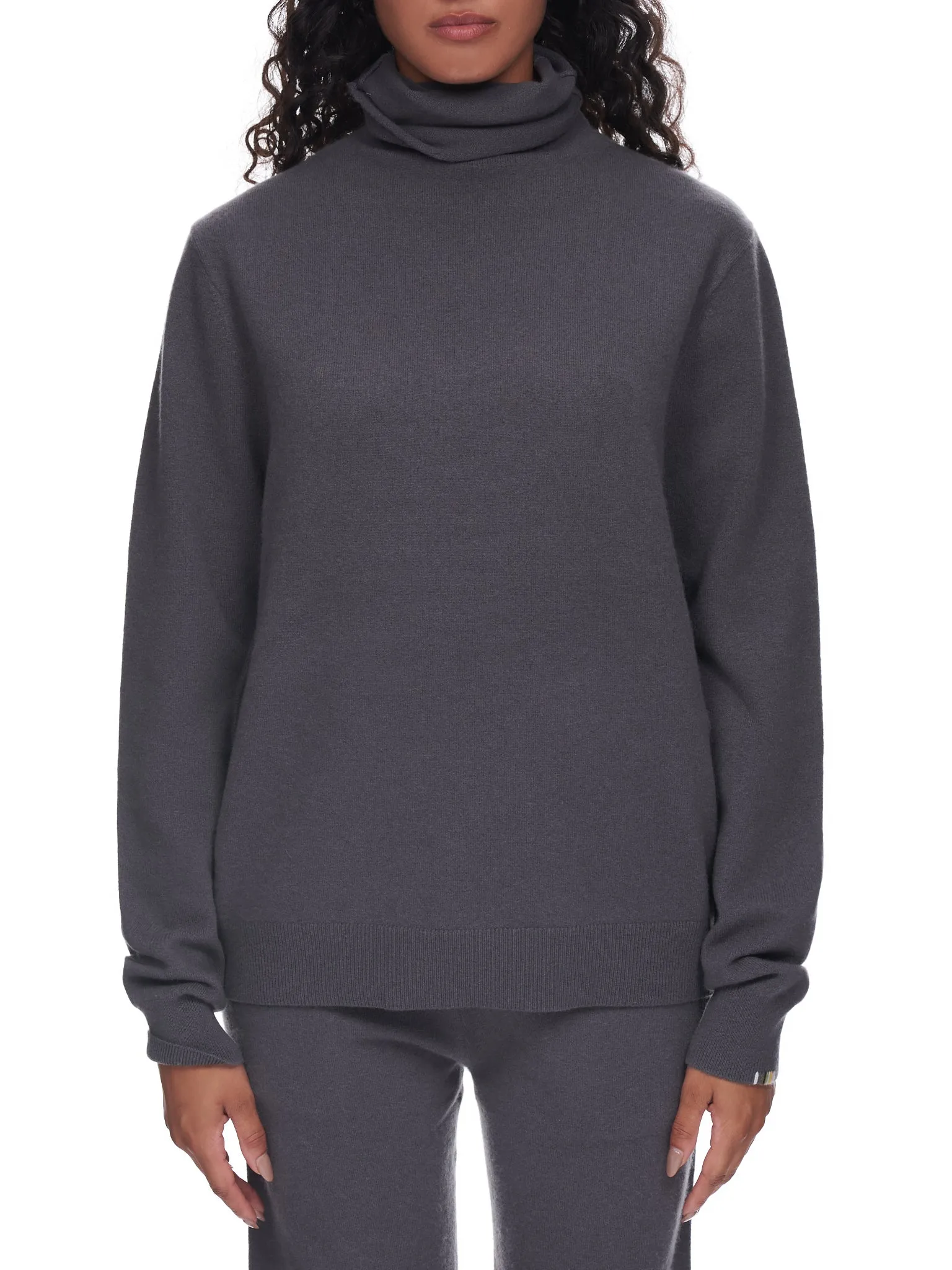 Jill Turtleneck Sweater (234-107-01-FE-01-CONCRETE) sold by lorenzo