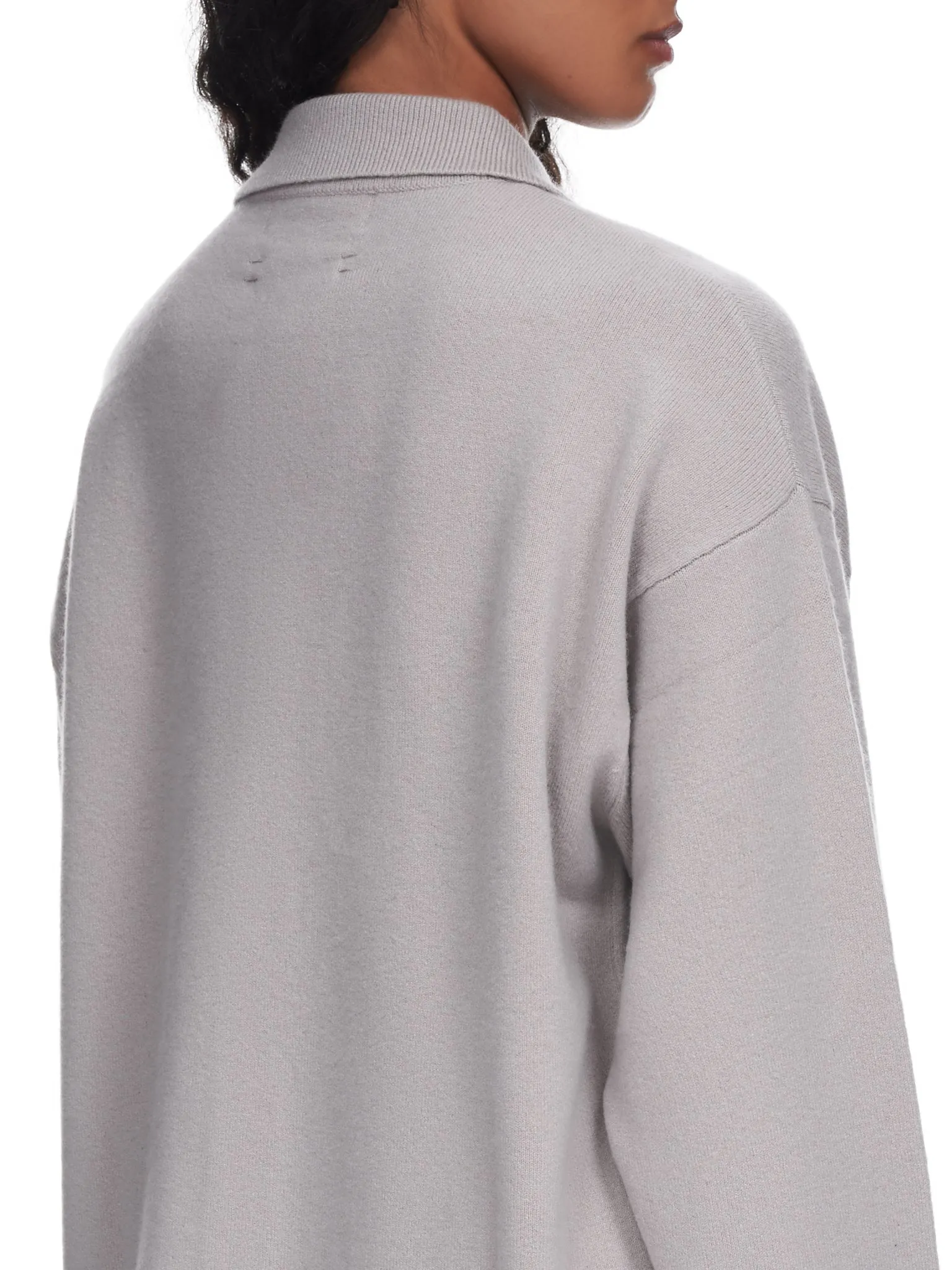 n°237 Jim Cardigan Sweater (237-136-01-FE-02-PEBBLE) sold by lorenzo product image thumbnail 5