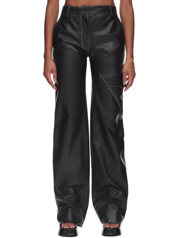 Leather Pants (AAWPA0302LE01-BLACK) sold by lorenzo