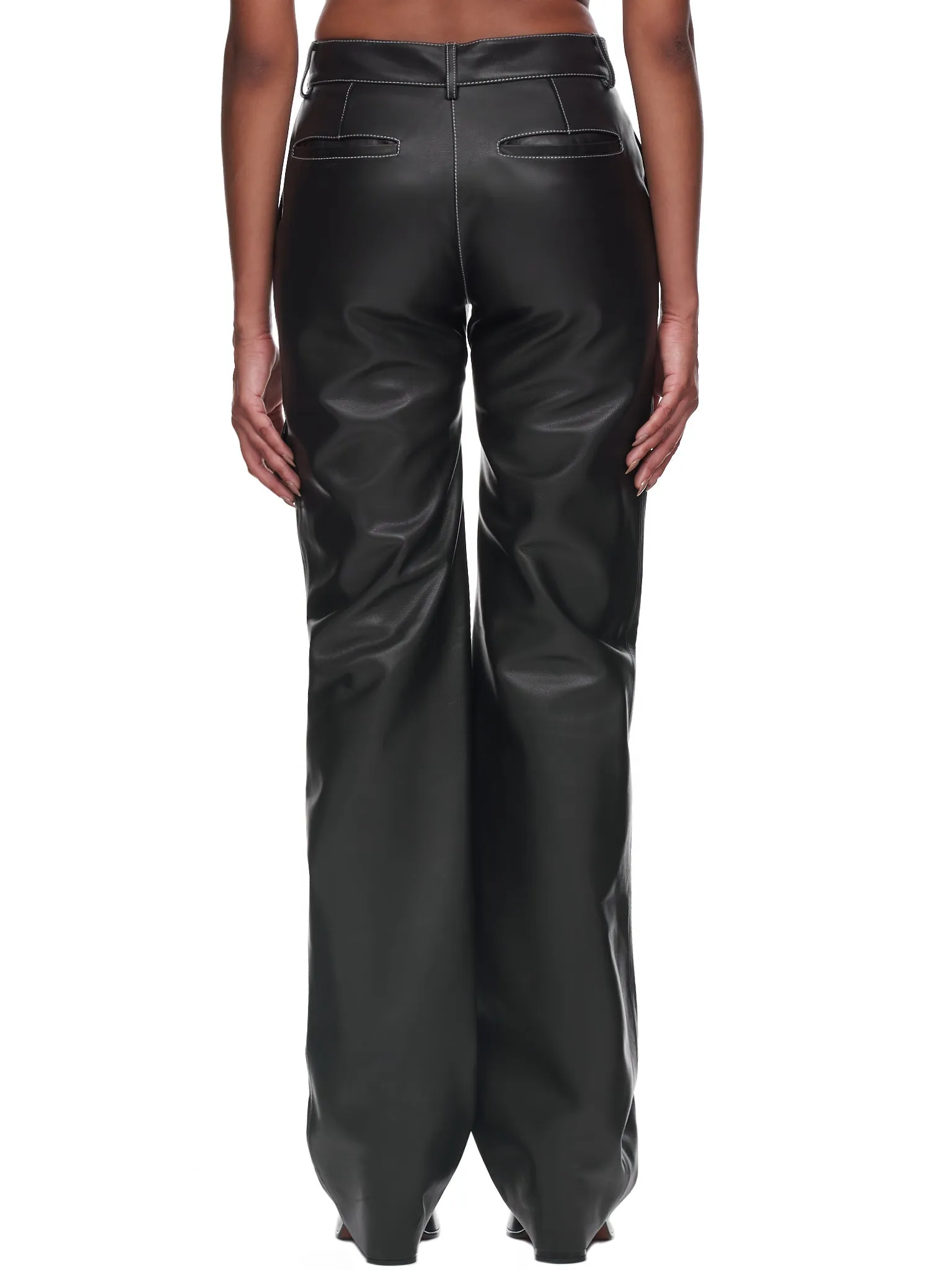 Leather Pants (AAWPA0302LE01-BLACK) sold by lorenzo product image thumbnail 3