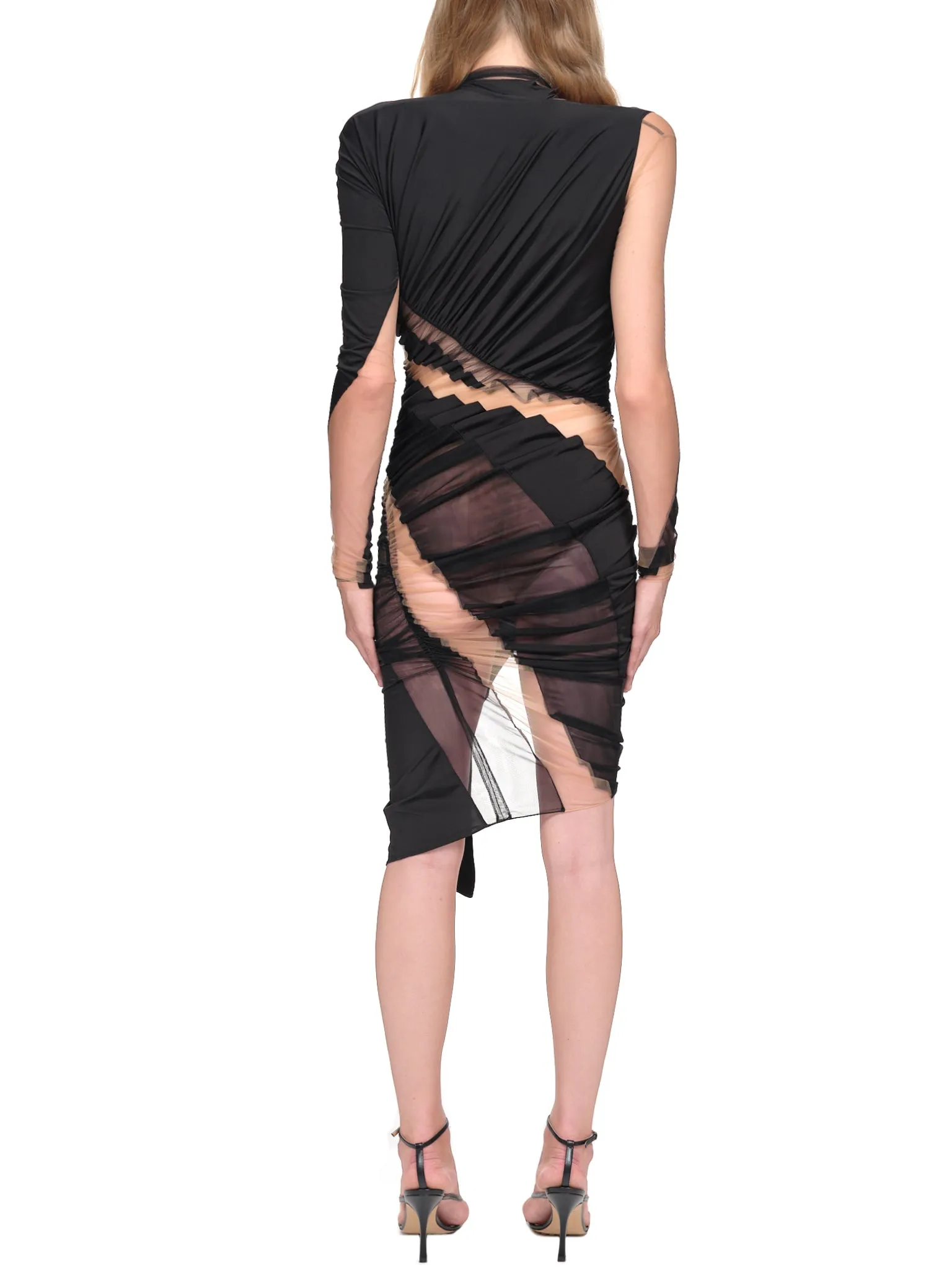 Patchwork Dress (1RO1431580-MULTI-BLACK) sold by lorenzo product image thumbnail 3