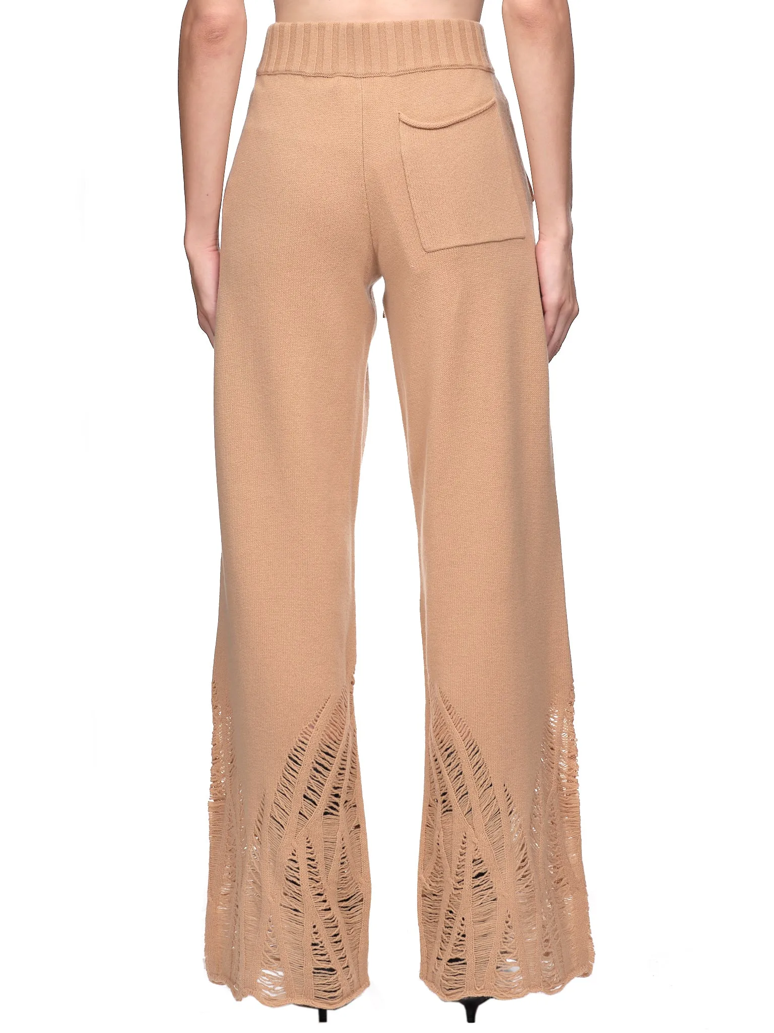 Distressed Cashmere Pants (C7097P22-CAMEL) sold by lorenzo product image thumbnail 3