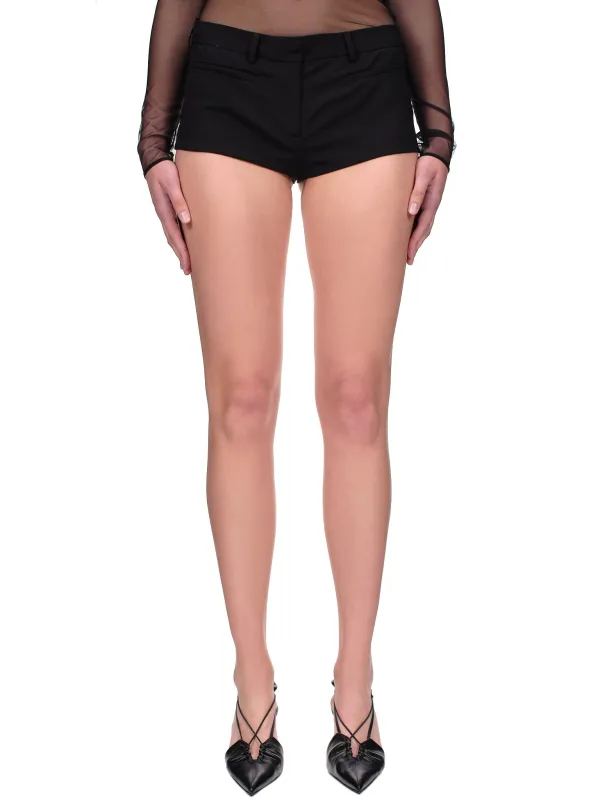 Mini Shorts (TRS009-BLACK) made by Nensi Dojaka