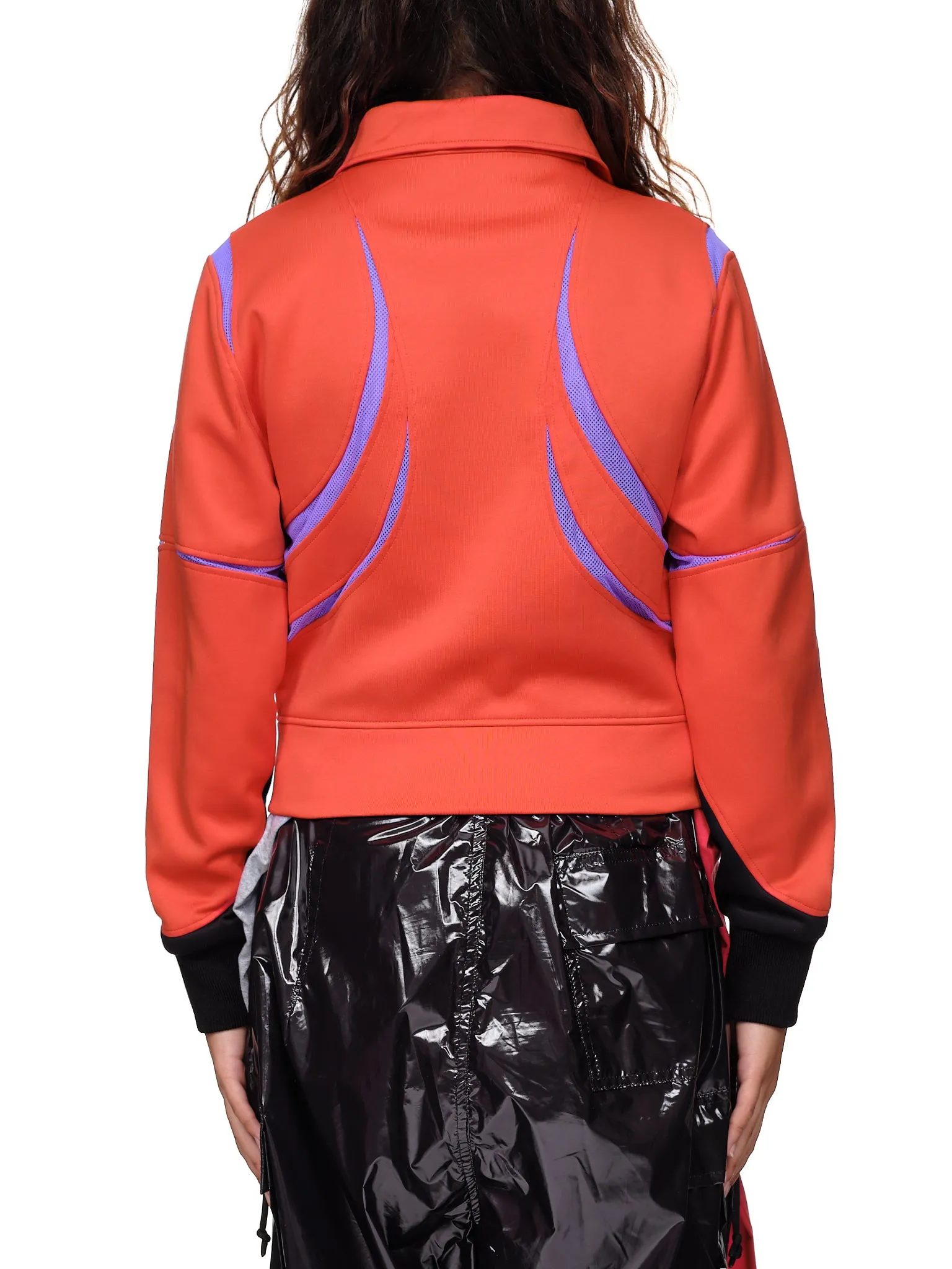 Slash Cutout Jacket (JA01336713-RED-PURPLE) sold by lorenzo product image thumbnail 3