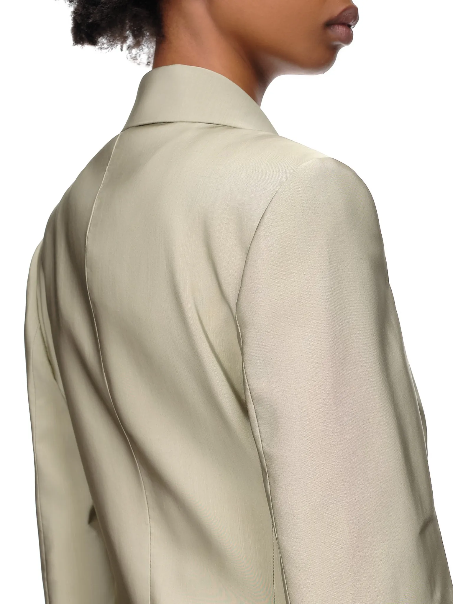 Duster Length Coat (PD-645-WOVI001-SAGE) sold by lorenzo product image thumbnail 5