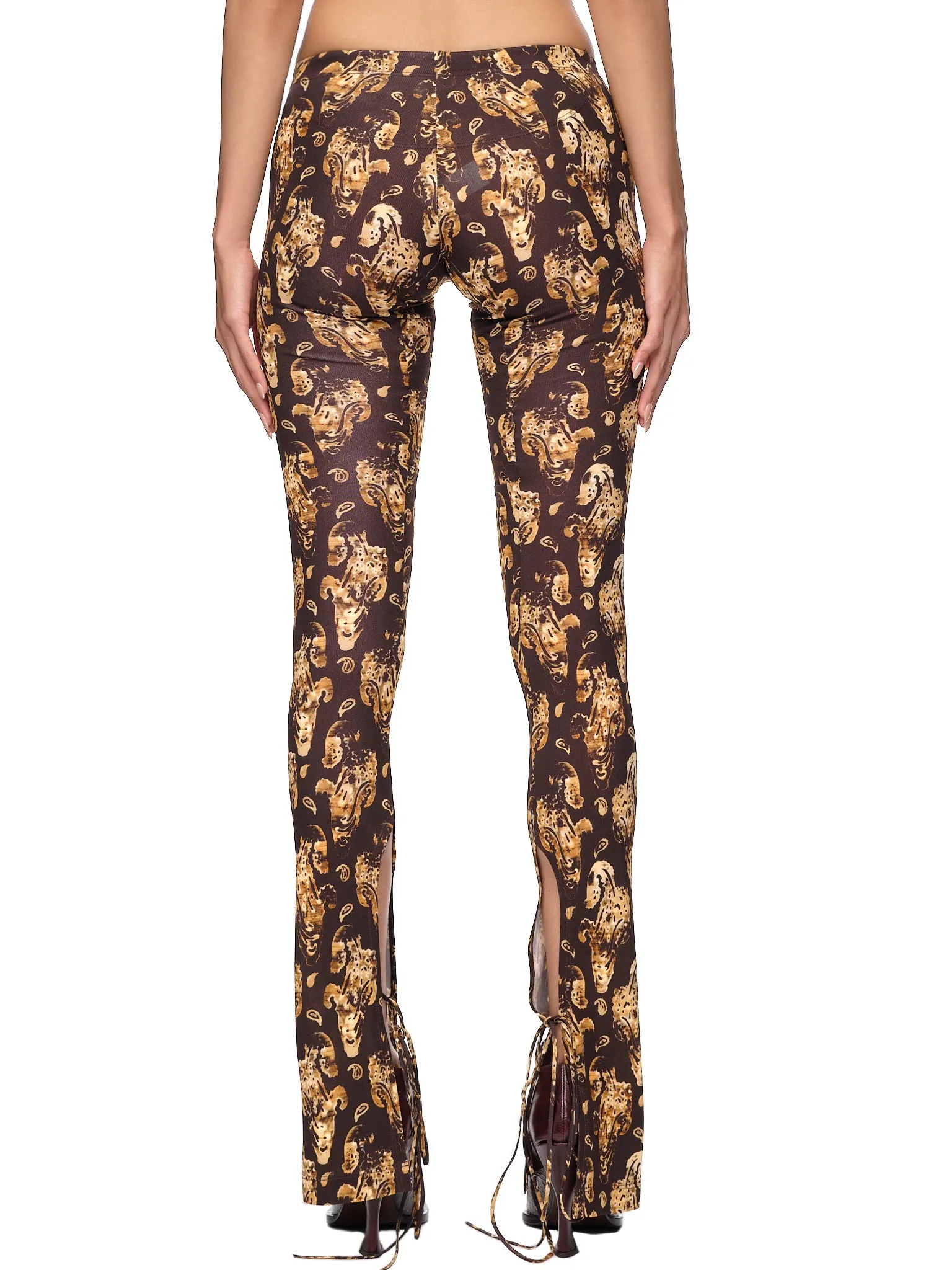 Paisley Print Leggings (PET0PAID-PAISLEY-DARK) sold by lorenzo product image thumbnail 3