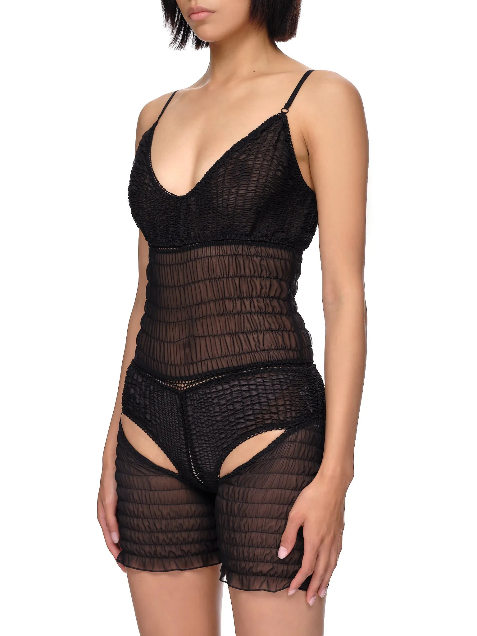 Bodysuit (SSS004-002-BLACK) sold by lorenzo product image thumbnail 2