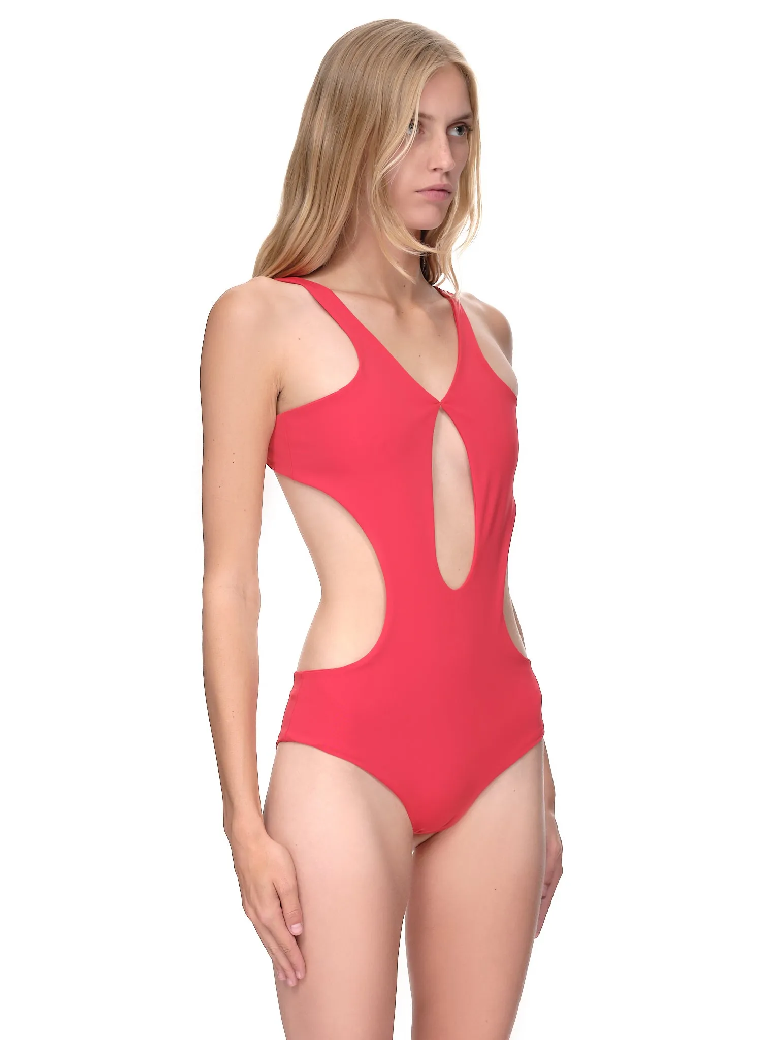 Streamline Swimsuit (SW01-LY01-350-BRIGHT-RED) sold by lorenzo product image thumbnail 4