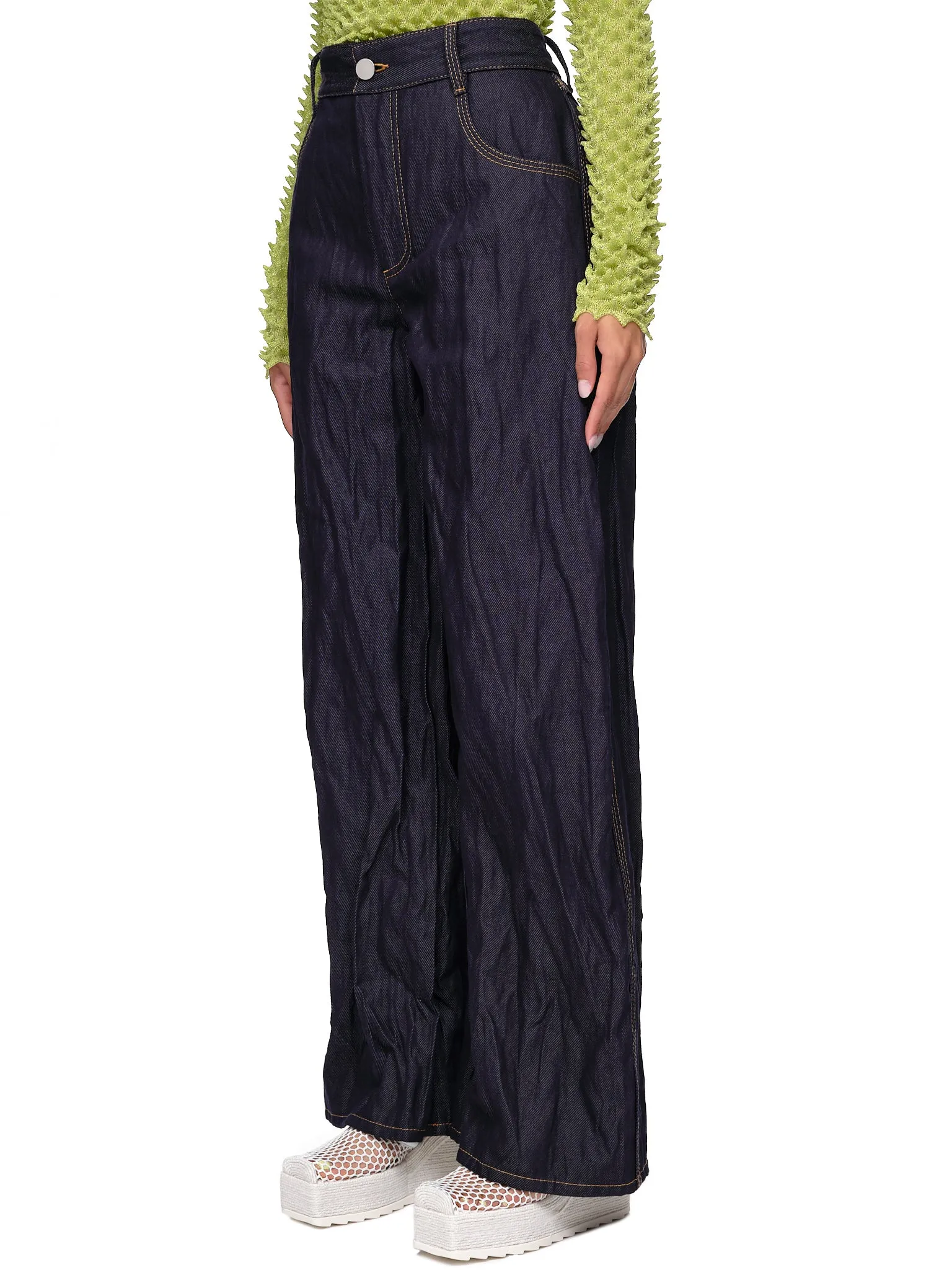 Wide Leg Jeans (696629V1VA0-3399-INDIGO) sold by lorenzo product image thumbnail 2