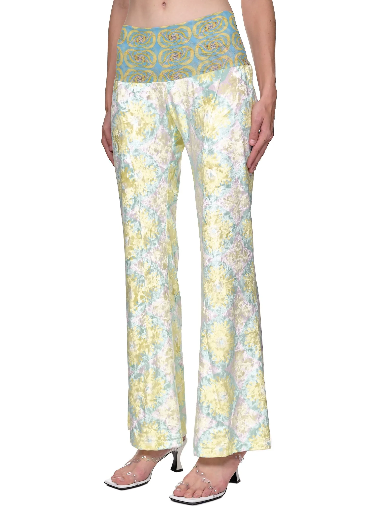 Moon Flower Pants (MOON-FLOWER-PANTS-SUNFLOWER) sold by lorenzo product image thumbnail 2