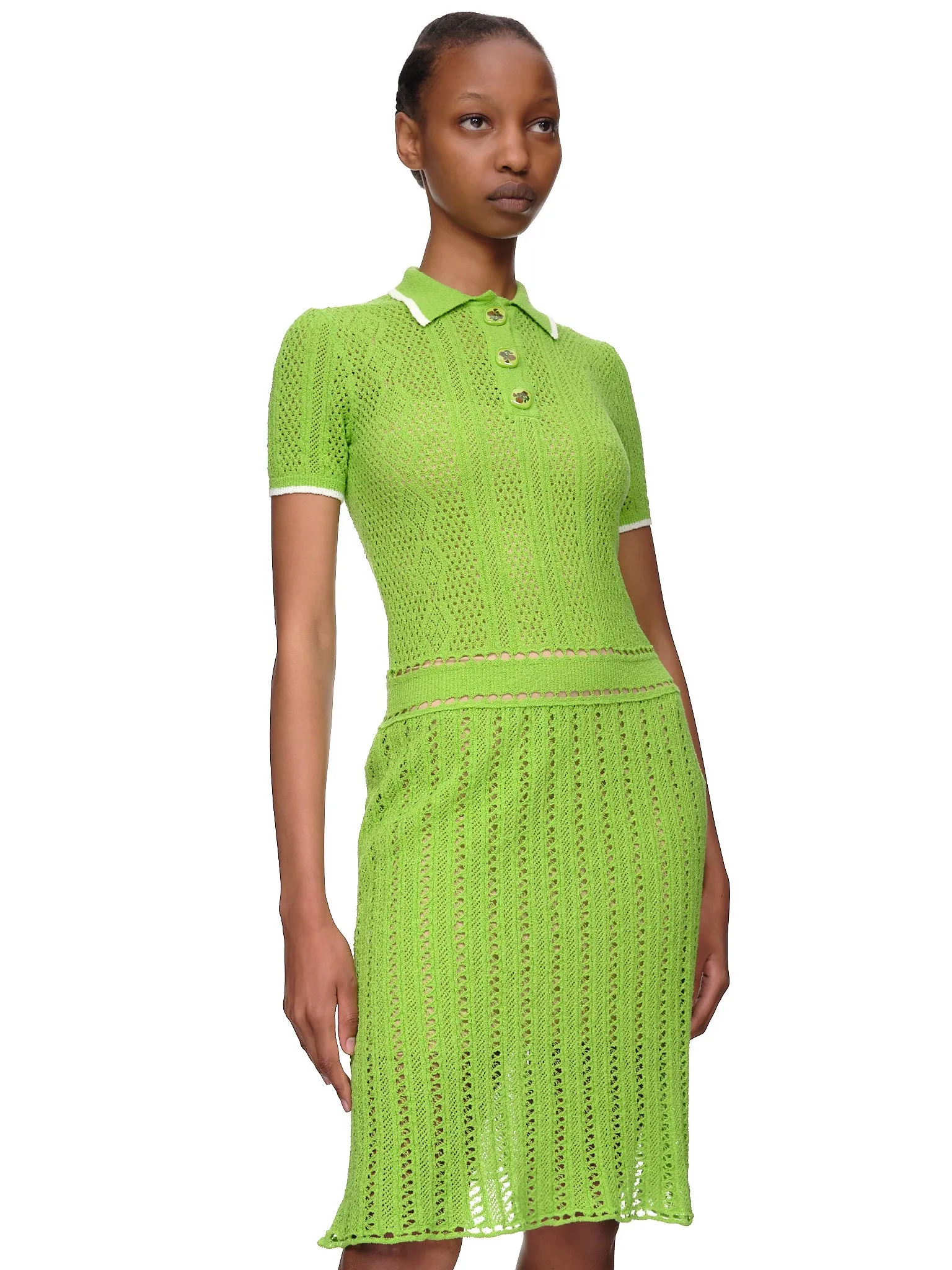 Caroline Dress (CAROLINE-GREEN) sold by lorenzo product image thumbnail 4