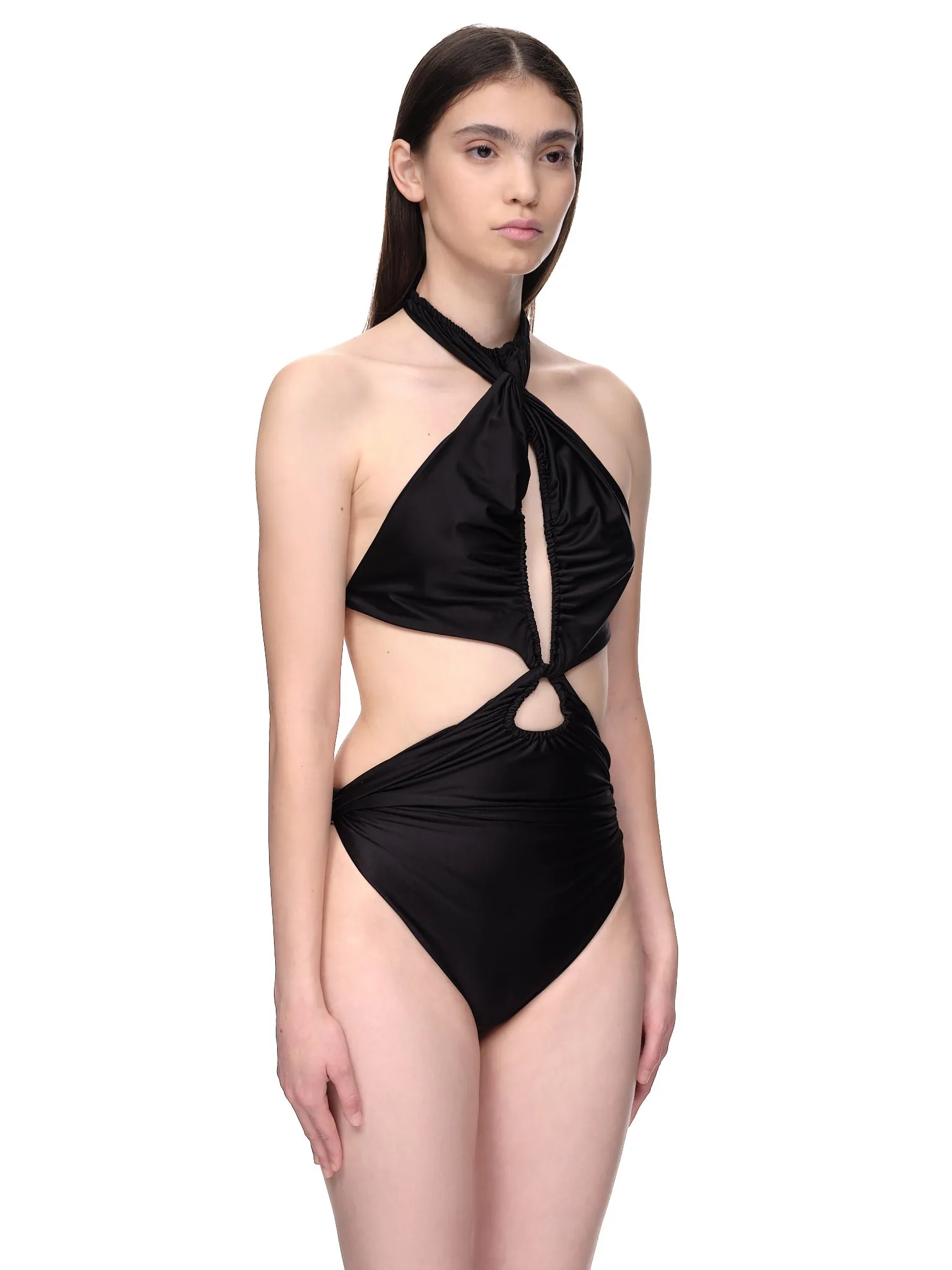 Keyhole Bodysuit (SL28-BLACK) sold by lorenzo product image thumbnail 4