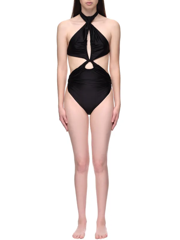 Keyhole Bodysuit (SL28-BLACK) sold by lorenzo