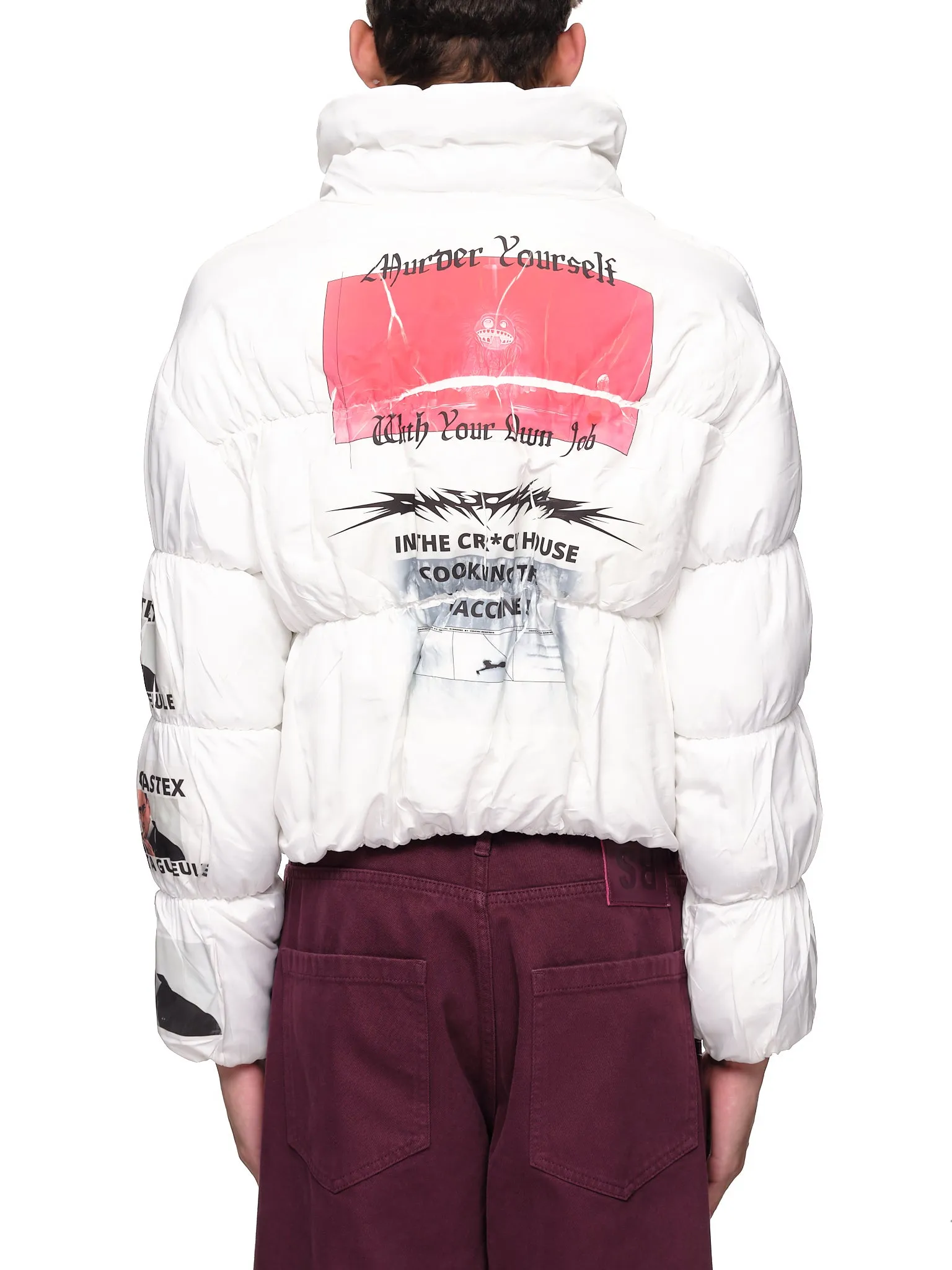 Puffer Jacket (PUFFER-WHITE) sold by lorenzo product image thumbnail 3