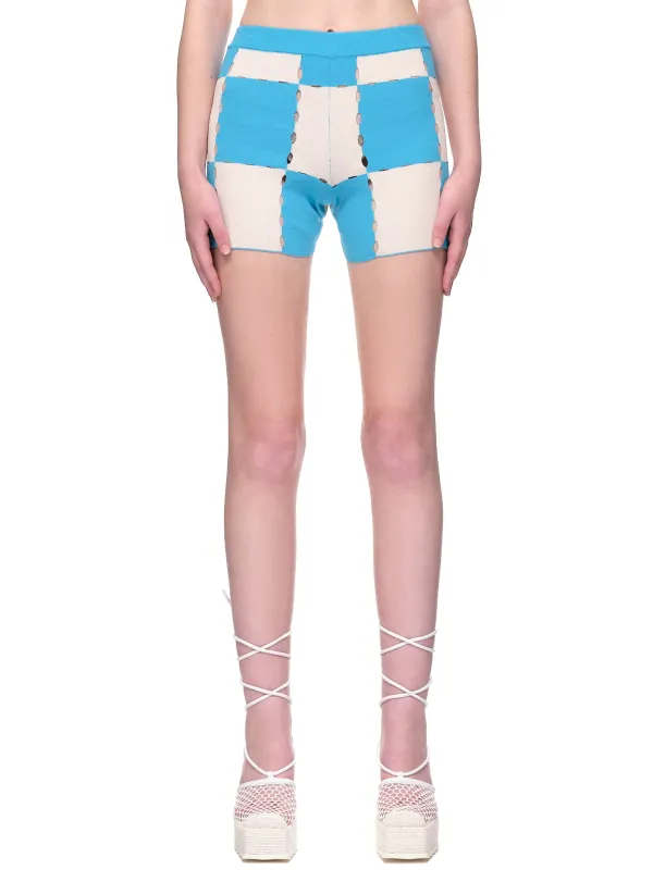 Le Short Gelato (221KN061-2045-MULTI-BLUE) made by Jacquemus