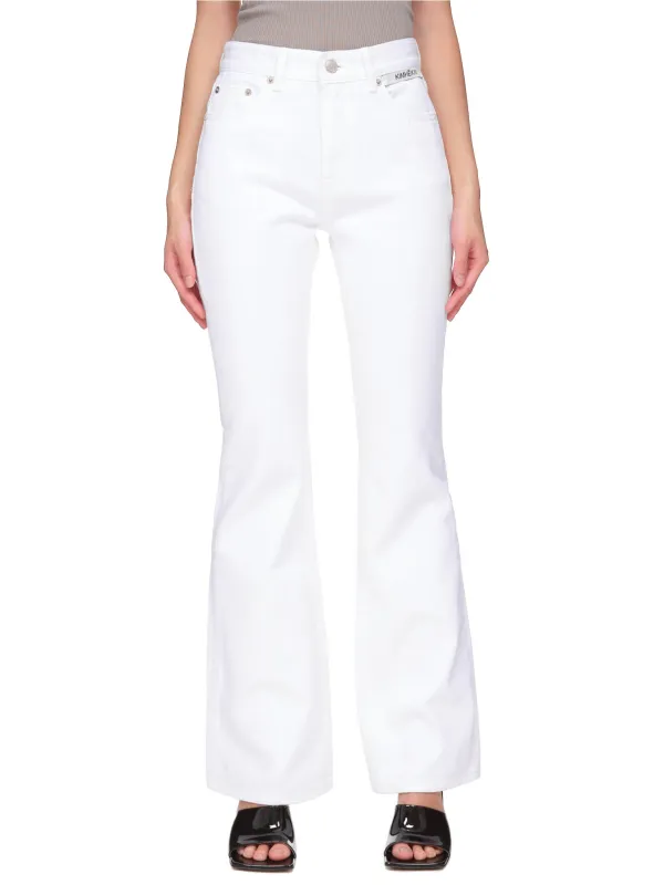 Flared Jeans (JN063-FLARED-WHITE) sold by lorenzo