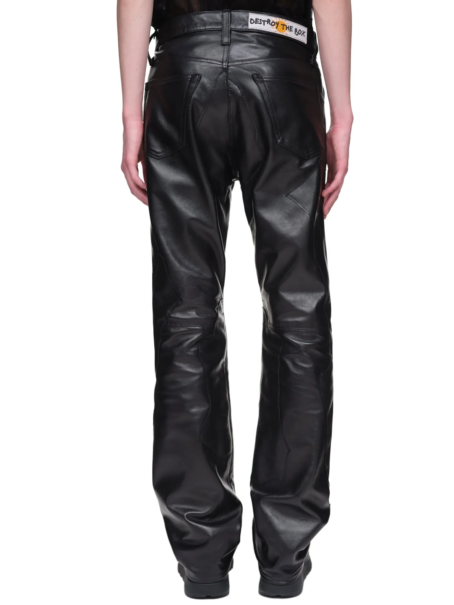 Leather Pants (LEATHER-PANT-BLACK) sold by lorenzo product image thumbnail 3