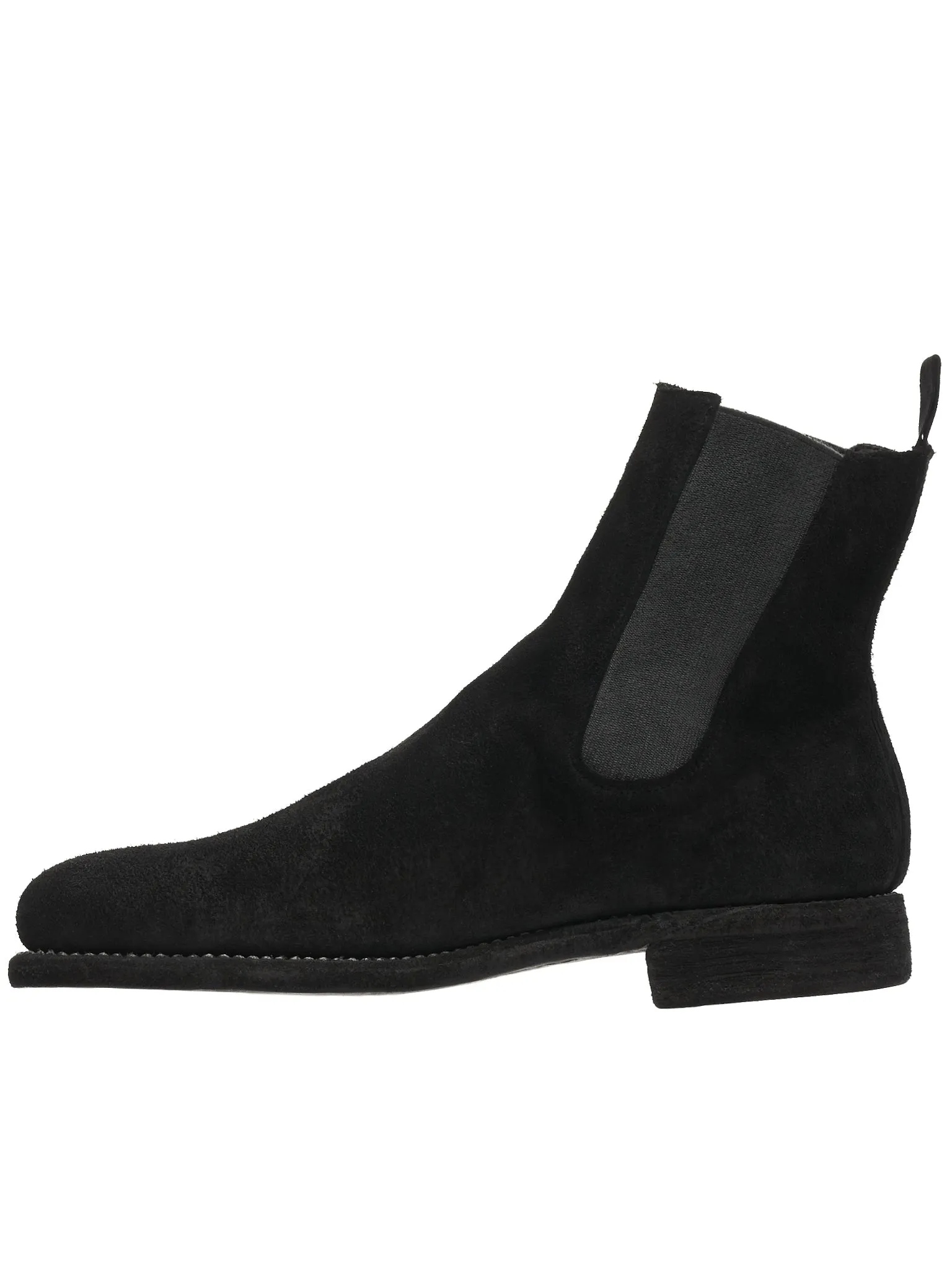Chelsea Suede Boots (96-HORSE-REVERSE-BLACK) sold by lorenzo product image thumbnail 3