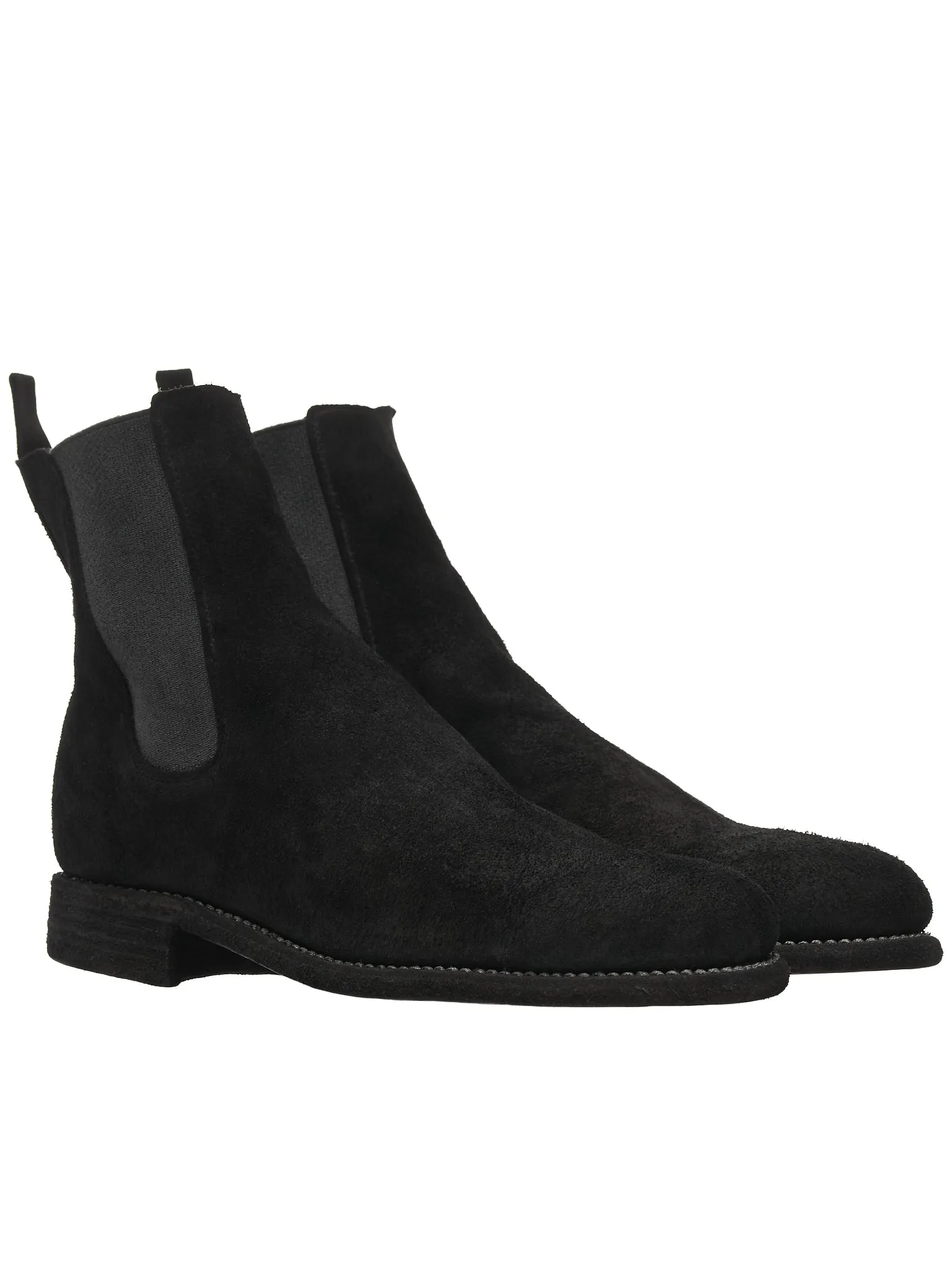 Chelsea Suede Boots (96-HORSE-REVERSE-BLACK) sold by lorenzo product image thumbnail 2