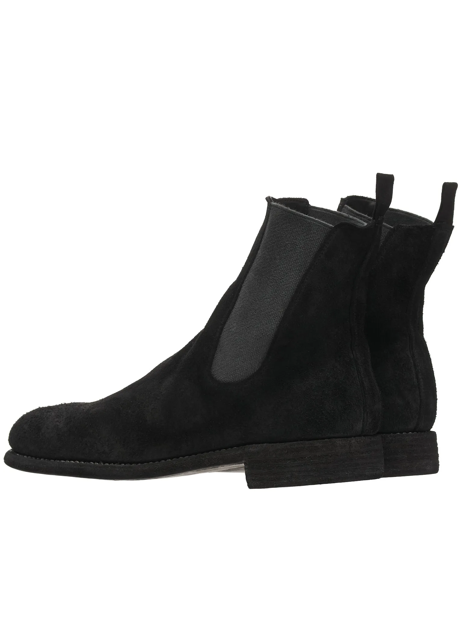 Chelsea Suede Boots (96-HORSE-REVERSE-BLACK) sold by lorenzo product image thumbnail 5