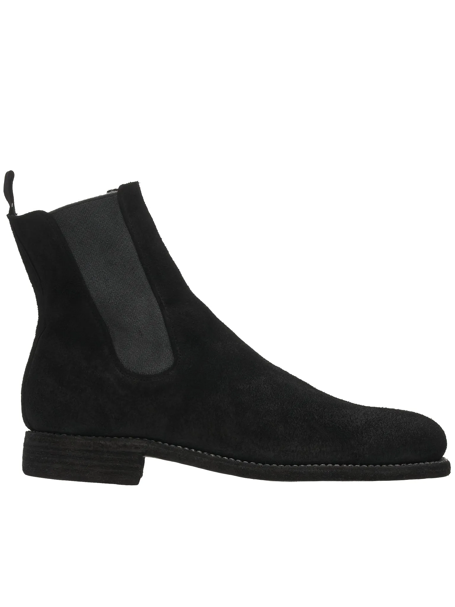 Chelsea Suede Boots (96-HORSE-REVERSE-BLACK) sold by lorenzo