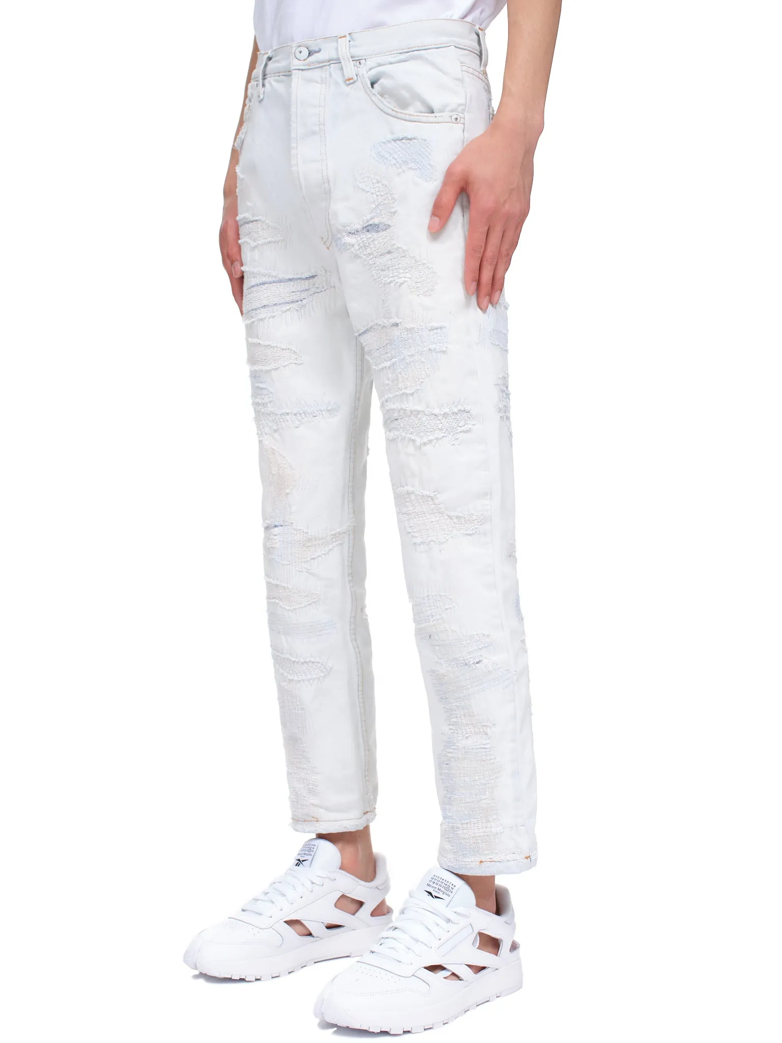 Destroyed Pant (VLPD15-SABBIA) sold by lorenzo product image thumbnail 2